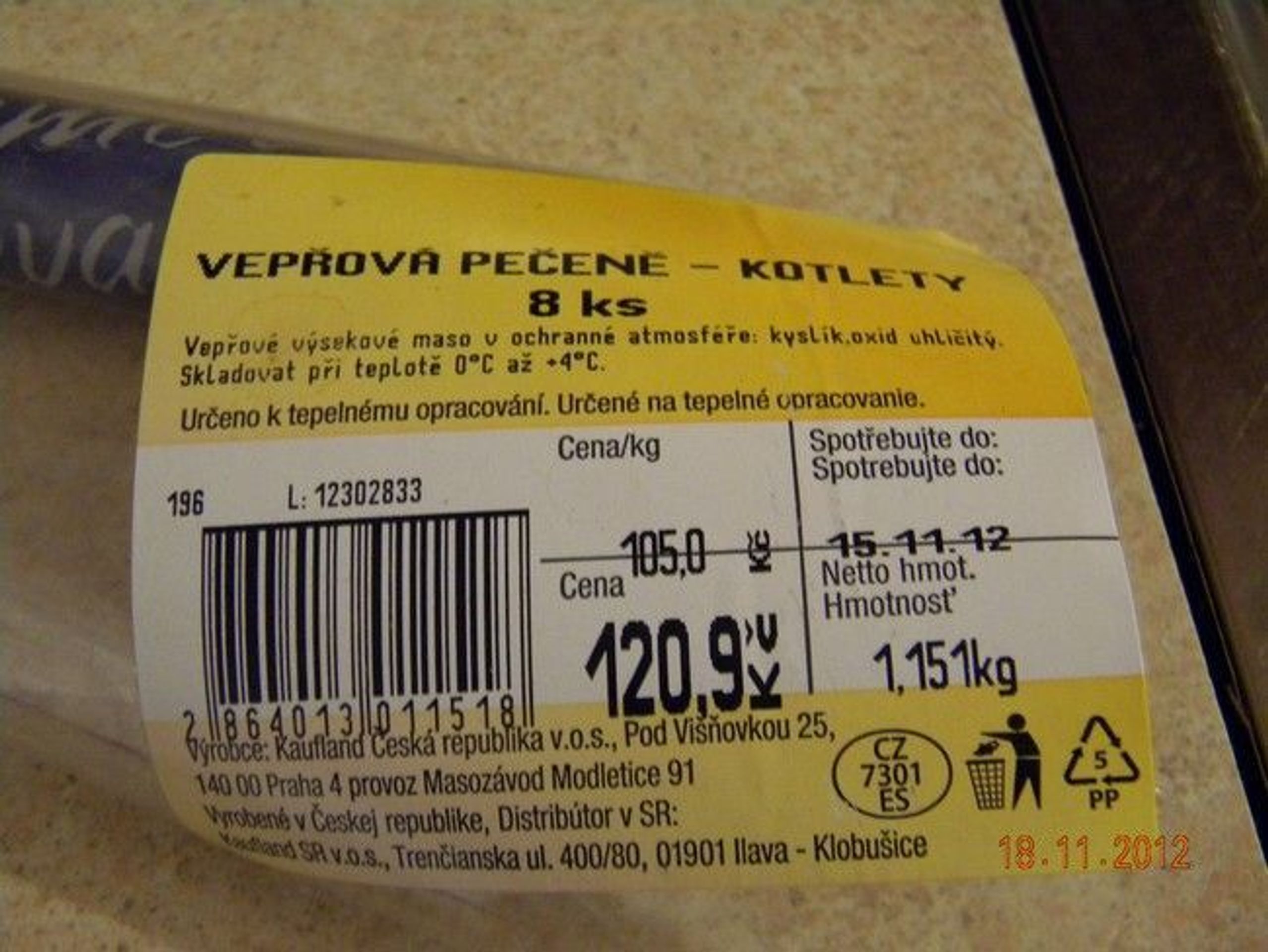 Zkažené potraviny - úlovky diváků - 3 - GALERIE: Vaše úlovky zkažených potravin (2/12)