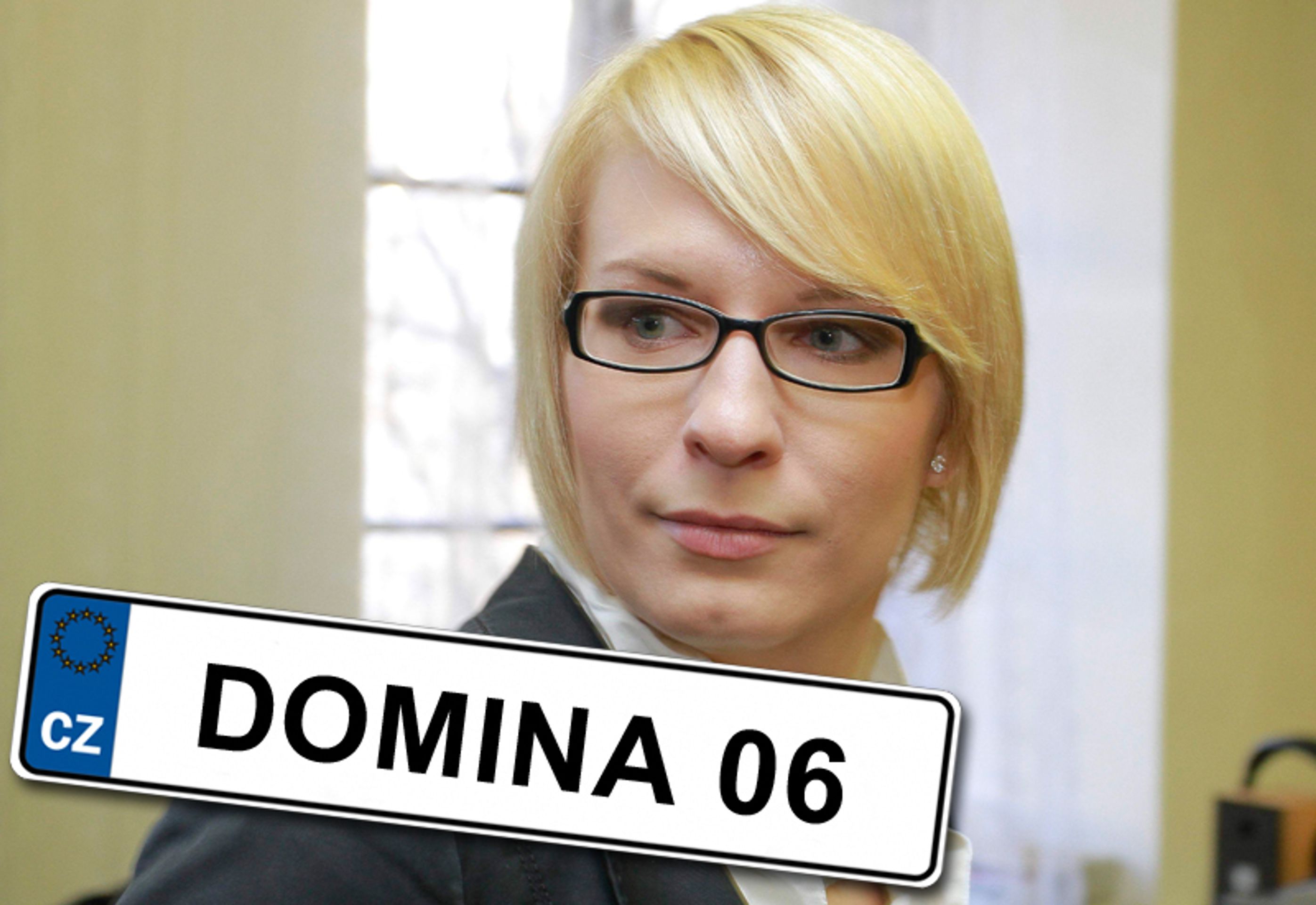 Kateřina Kočí - GALERIE: Kmotrovské SPZky: Jaké by se hodily k našim politikům (6/10)