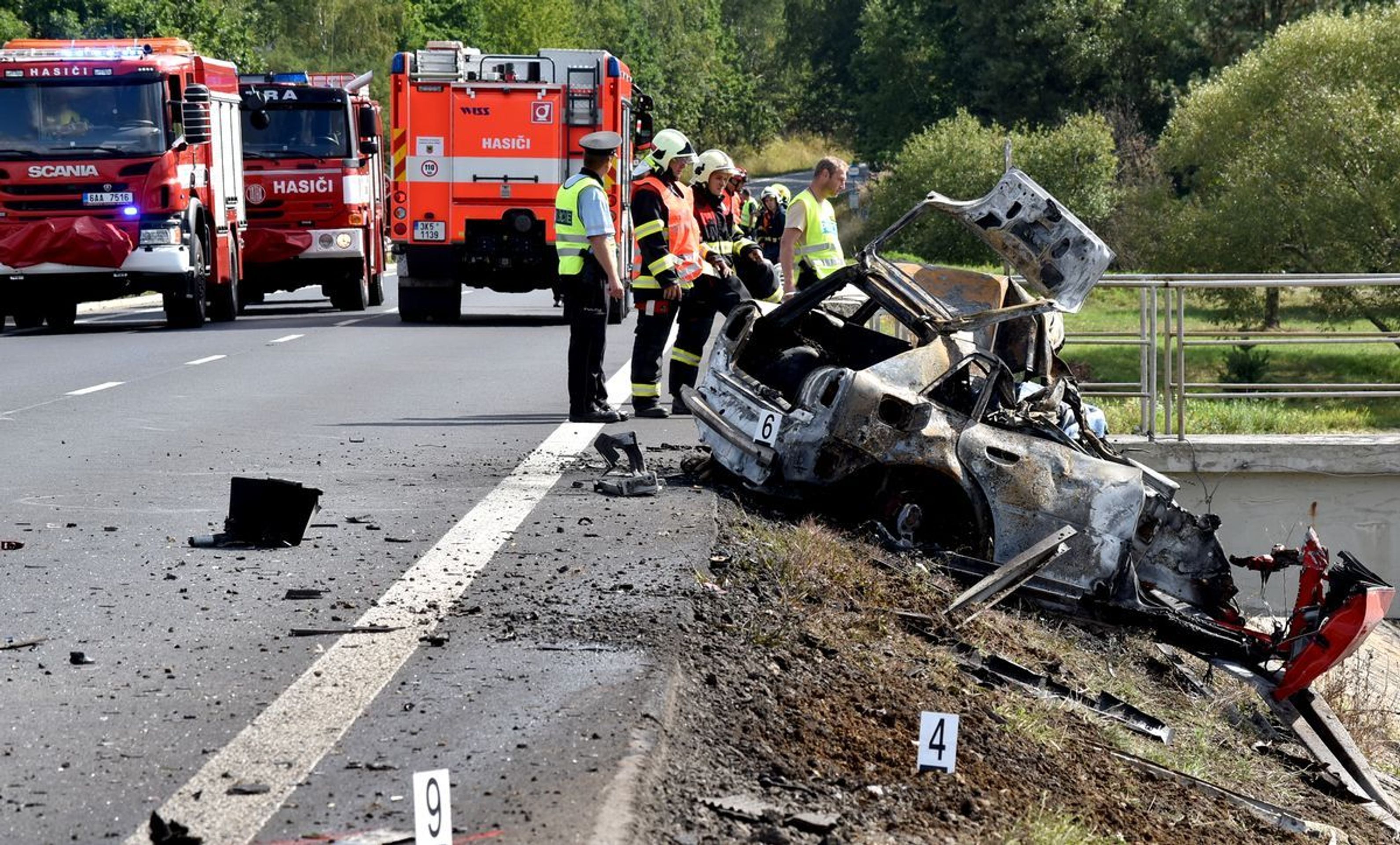 Smrtelná nehoda na přehradě Jesenice - 9 - GALERIE: Tragická nehoda na přehadě Jesenice (15/23)