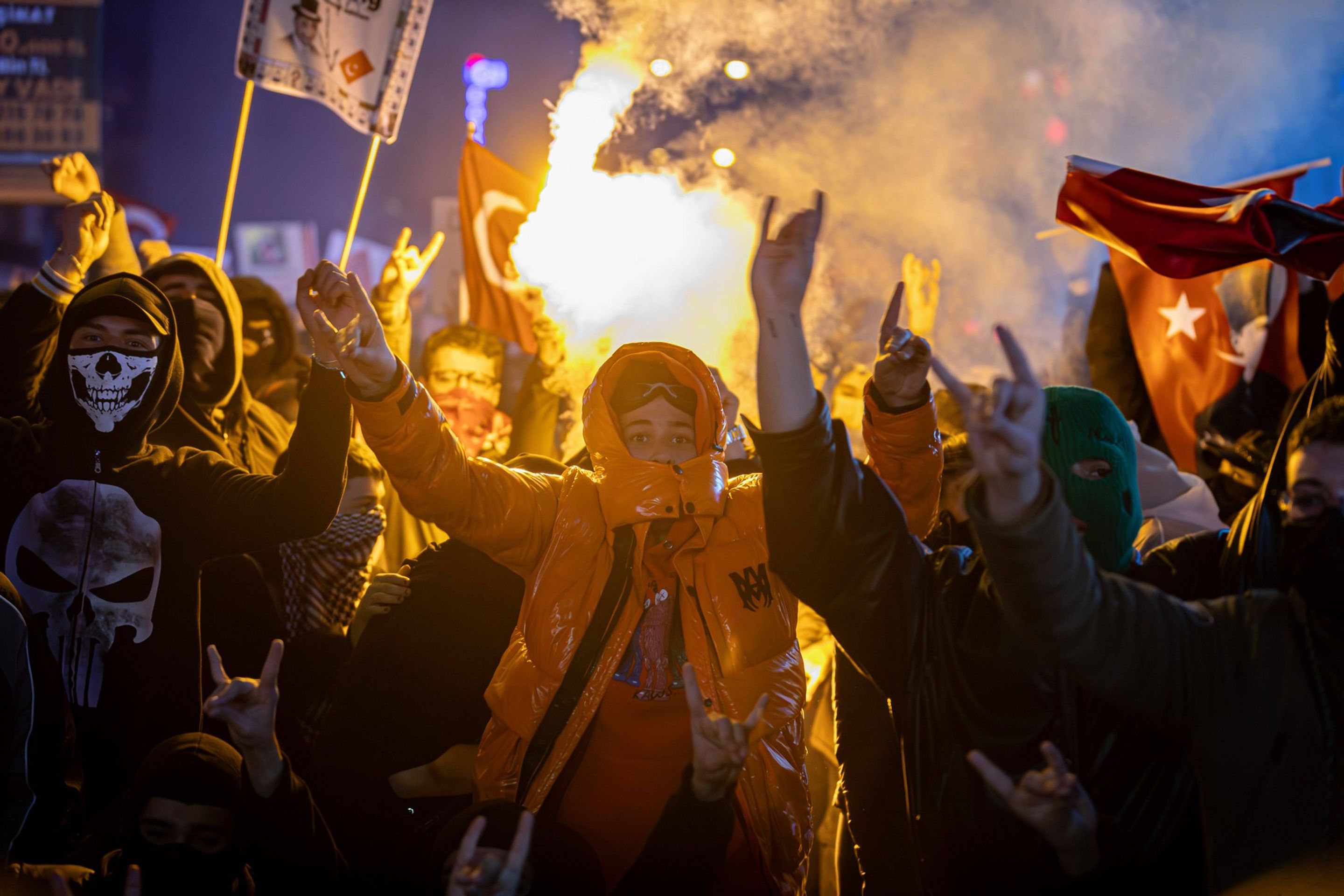 Protesty v Turecku, 25. 3. 2025 Ankara (1) - Protesty v Turecku (3/3)