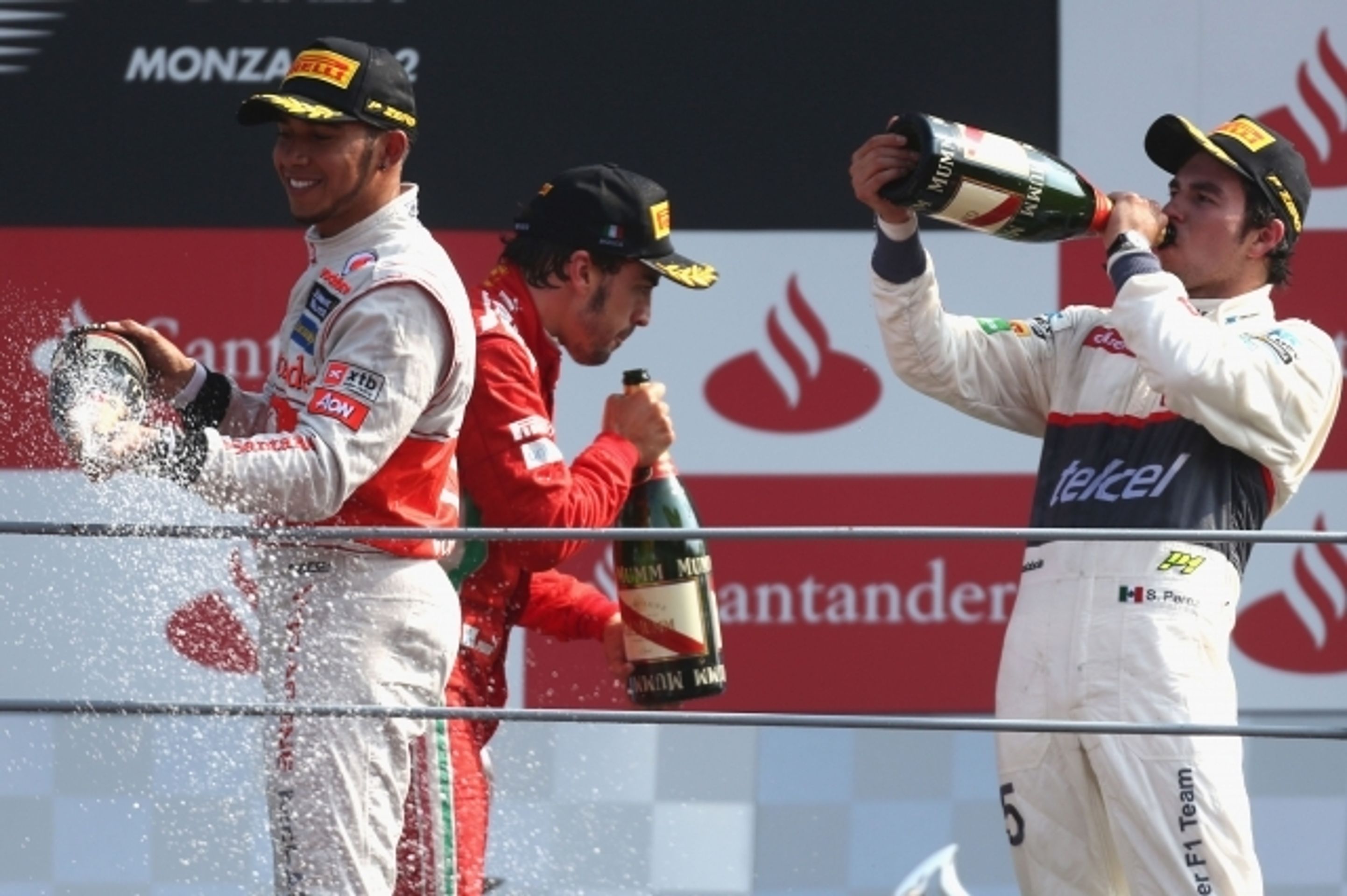 GP Itálie F1 - 9 - GALERIE: Oslavy po GP Itálie F1 (1/13)