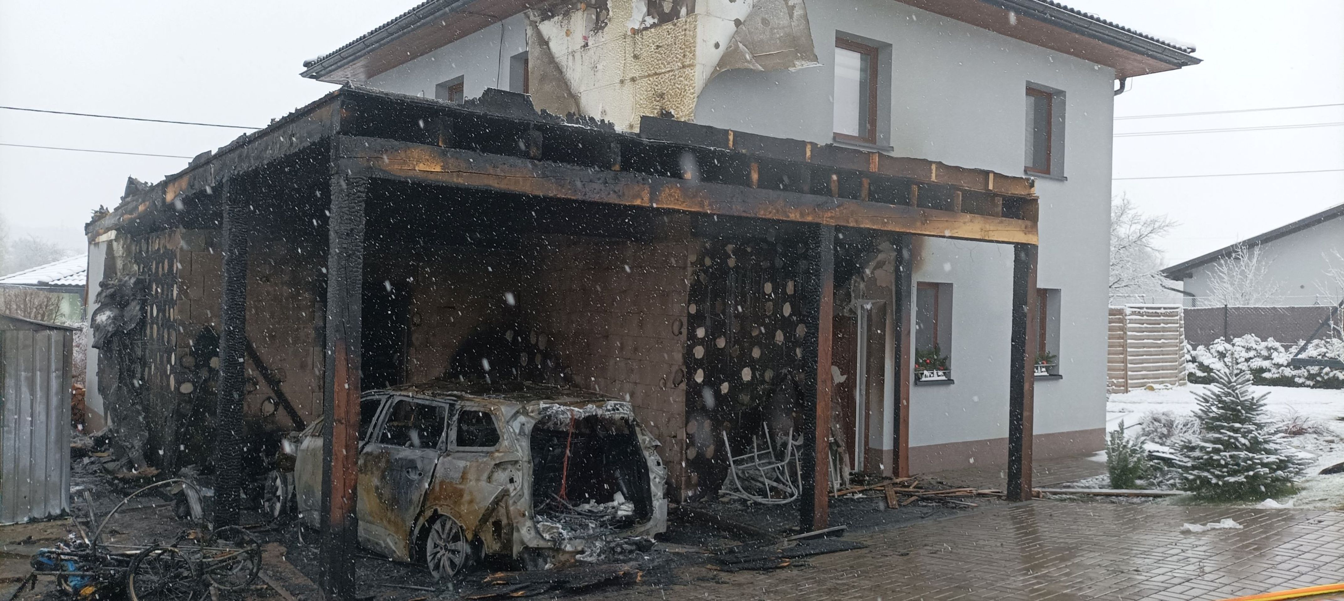 Požár v Českém Těšíně - Požár v Českém Těšíně (4/7)
