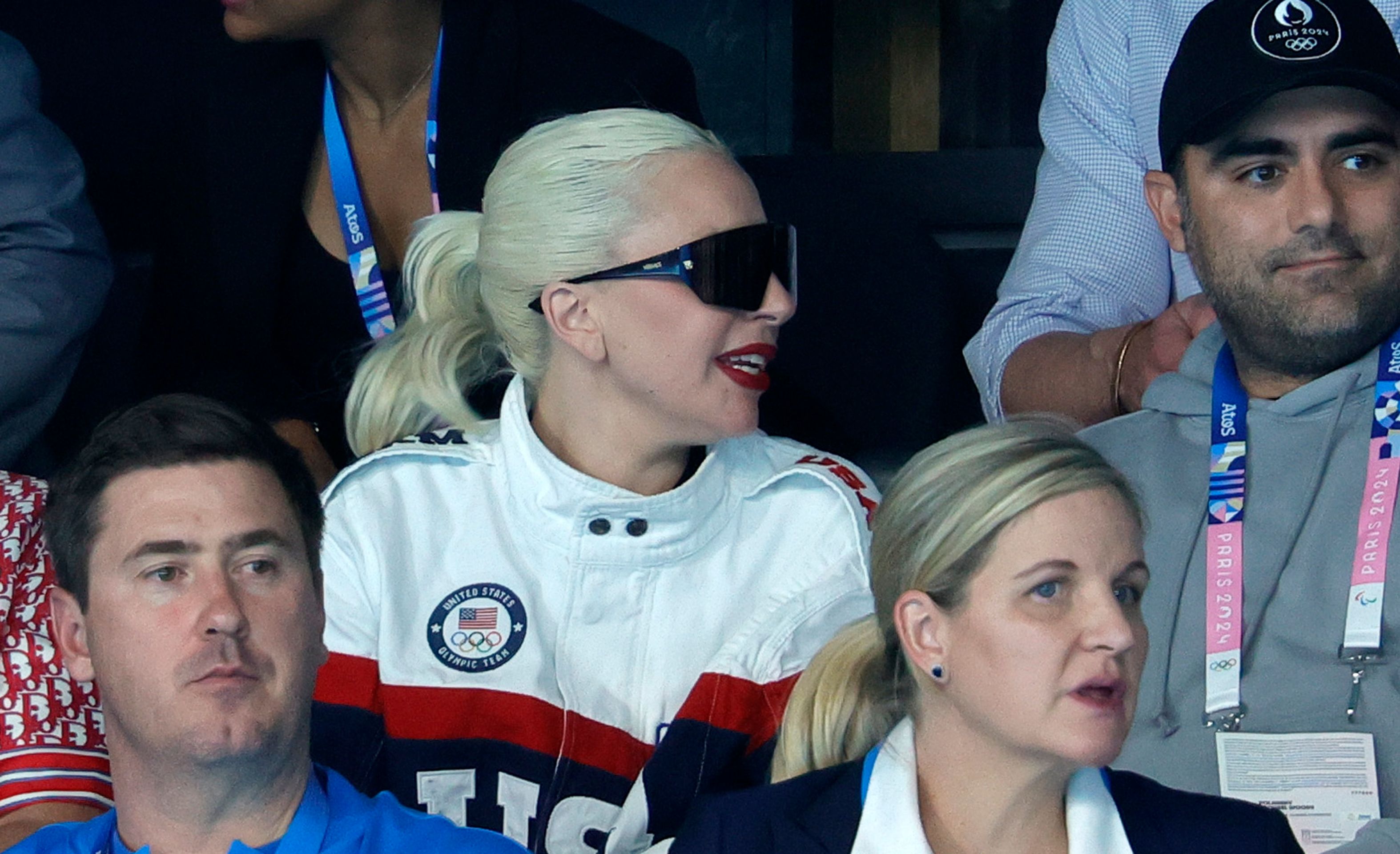 Lady Gaga se svým snoubencem Michaelem Polanskym, 28. 7. 2024 - Lady Gaga (1/13)