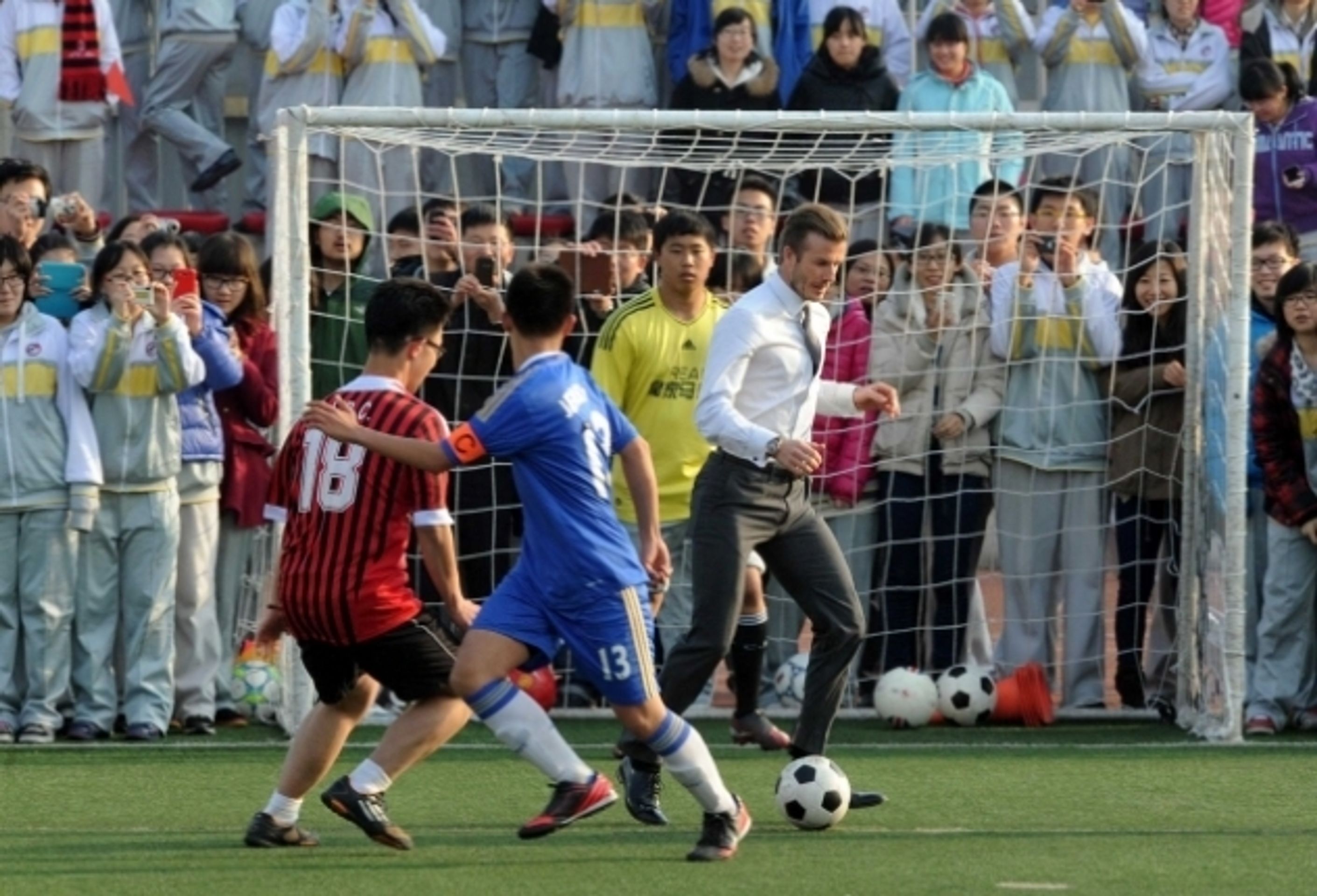 David Beckham v Číně - 7 - OBRAZEM: David Beckham v Číně (4/7)