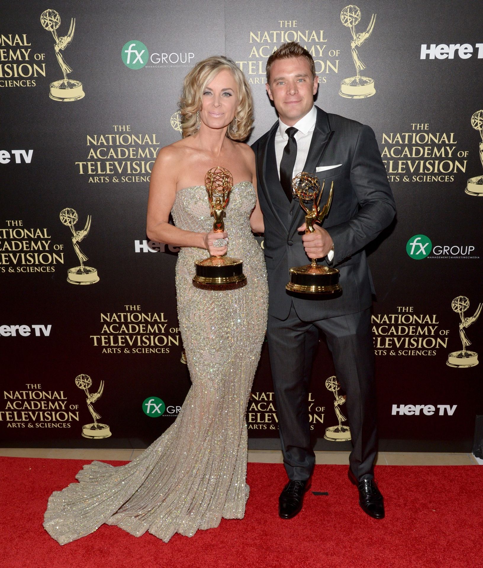 Billy Miller a Eileen Davidson, 22. 1. 2014 USA, Ceny Emmy - Billy Miller (2/3)