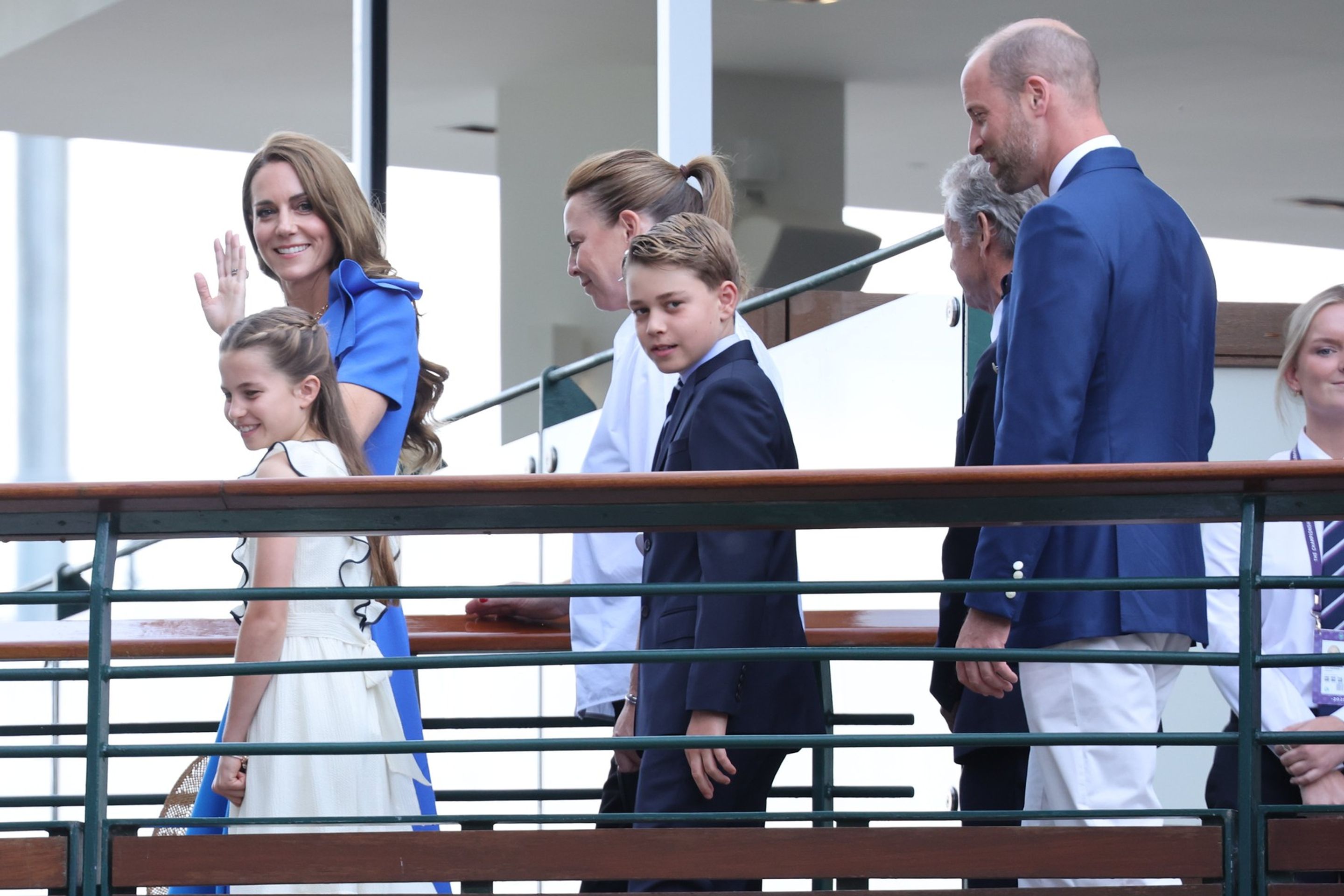 Královská rodina na finále Wimbledonu  - Královská rodina na finále Wimbledonu (7/8)