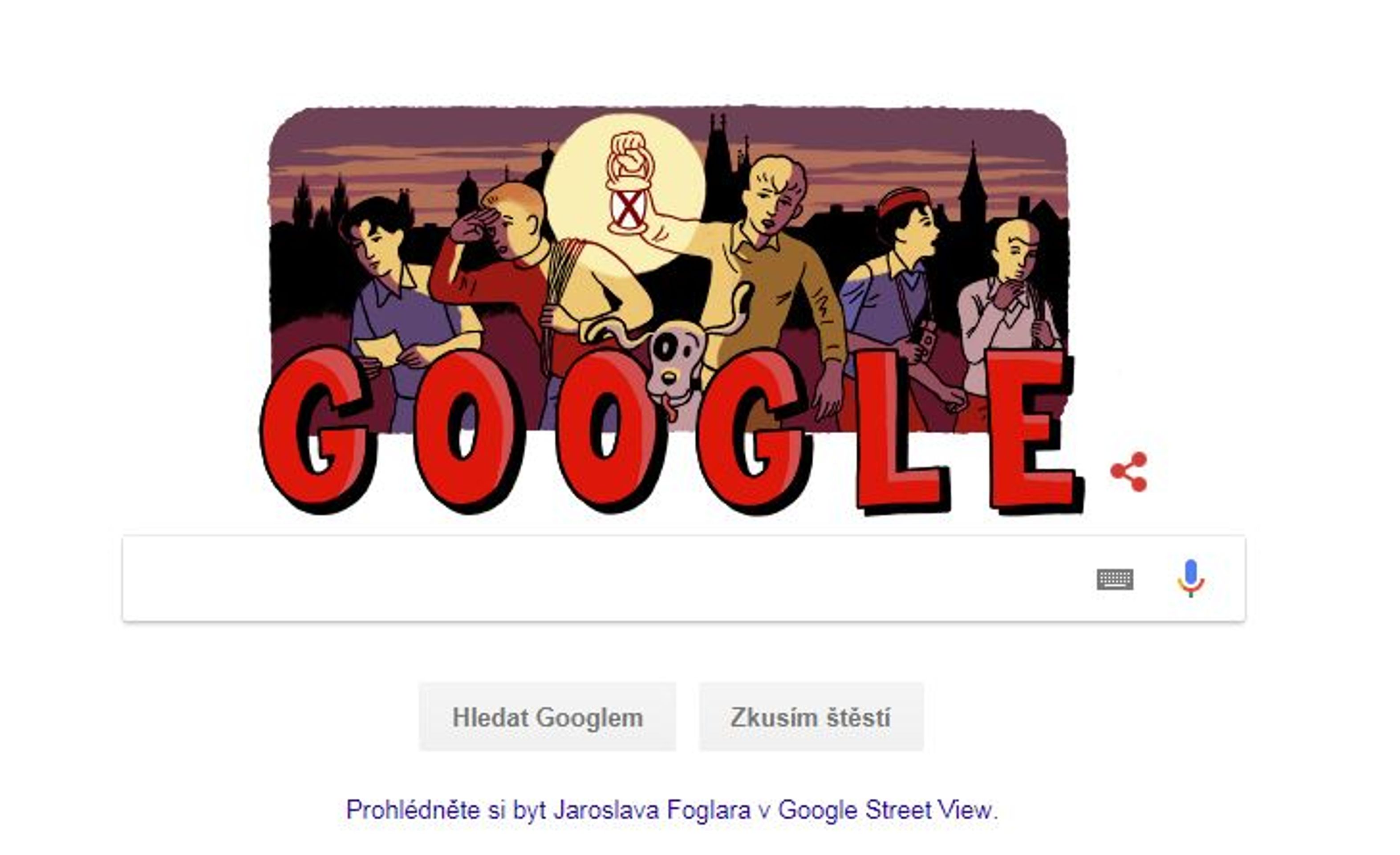 Rychlé šípy na Google - GALERIE: Byt Jaroslava Foglara (1/5)