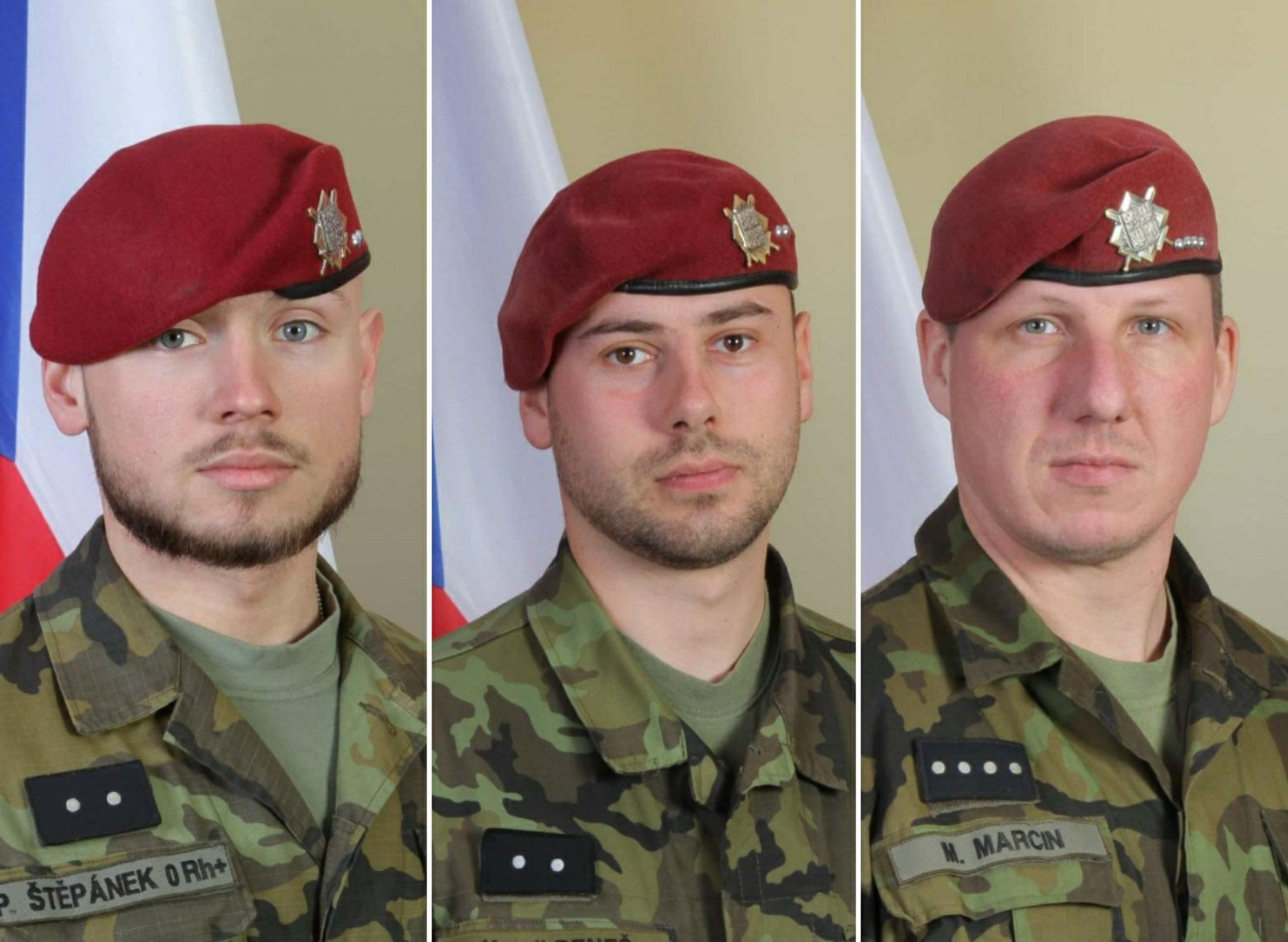 Vojáci zabití v Afghánistánu - GALERIE: Vojáci se loučí s padlými kolegy (17/17)