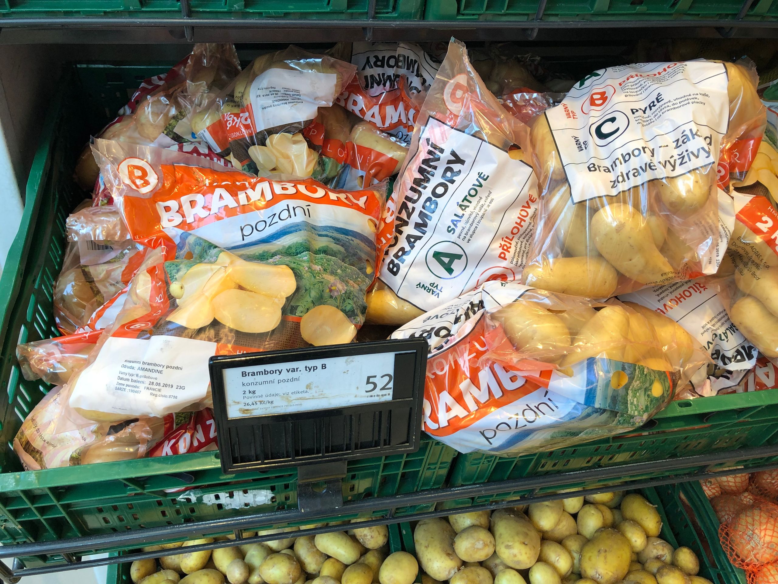 Velký test brambor - Albert - GALERIE: Velký test brambor z českých supermarketů (1/8)