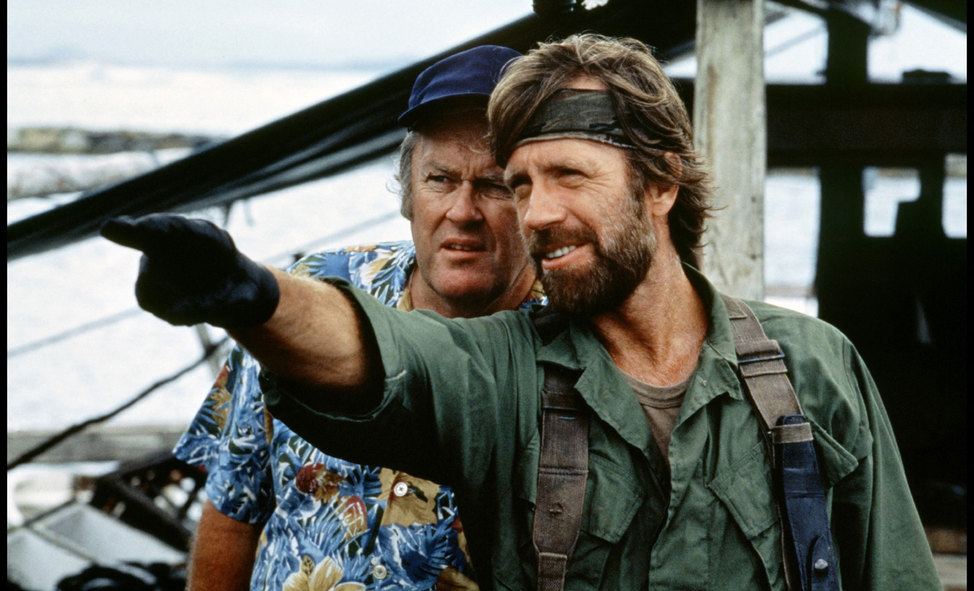 M. Emmet Walsh a Chuck Norris ve filmu Nezvěstní v boji, 1984 (2) - M. Emmet Walsh (1/5)