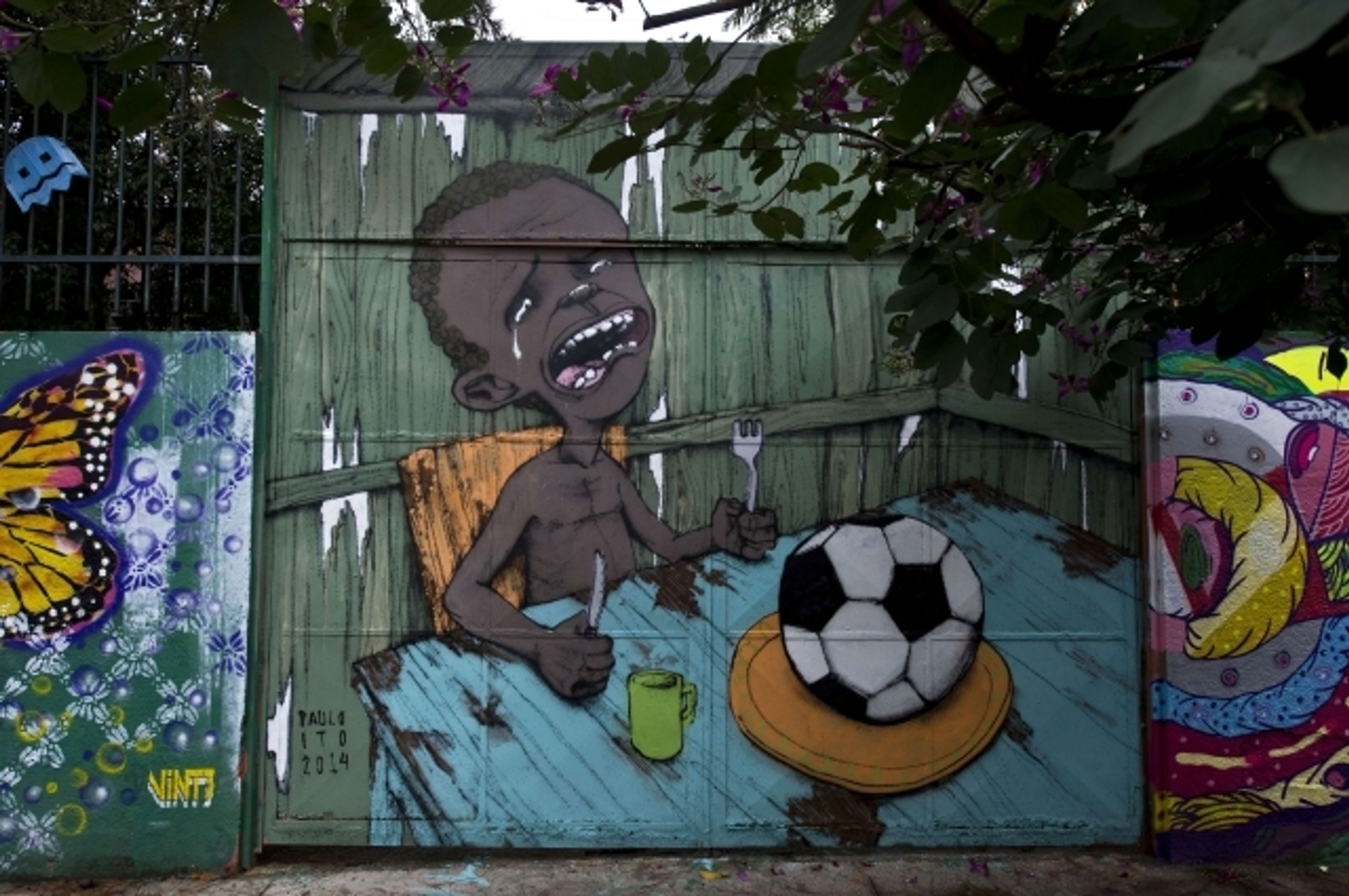 Díla malířů graffiti v Brazílii - 15 - GALERIE: Díla malířů graffiti v brazilských ulicích (15/16)