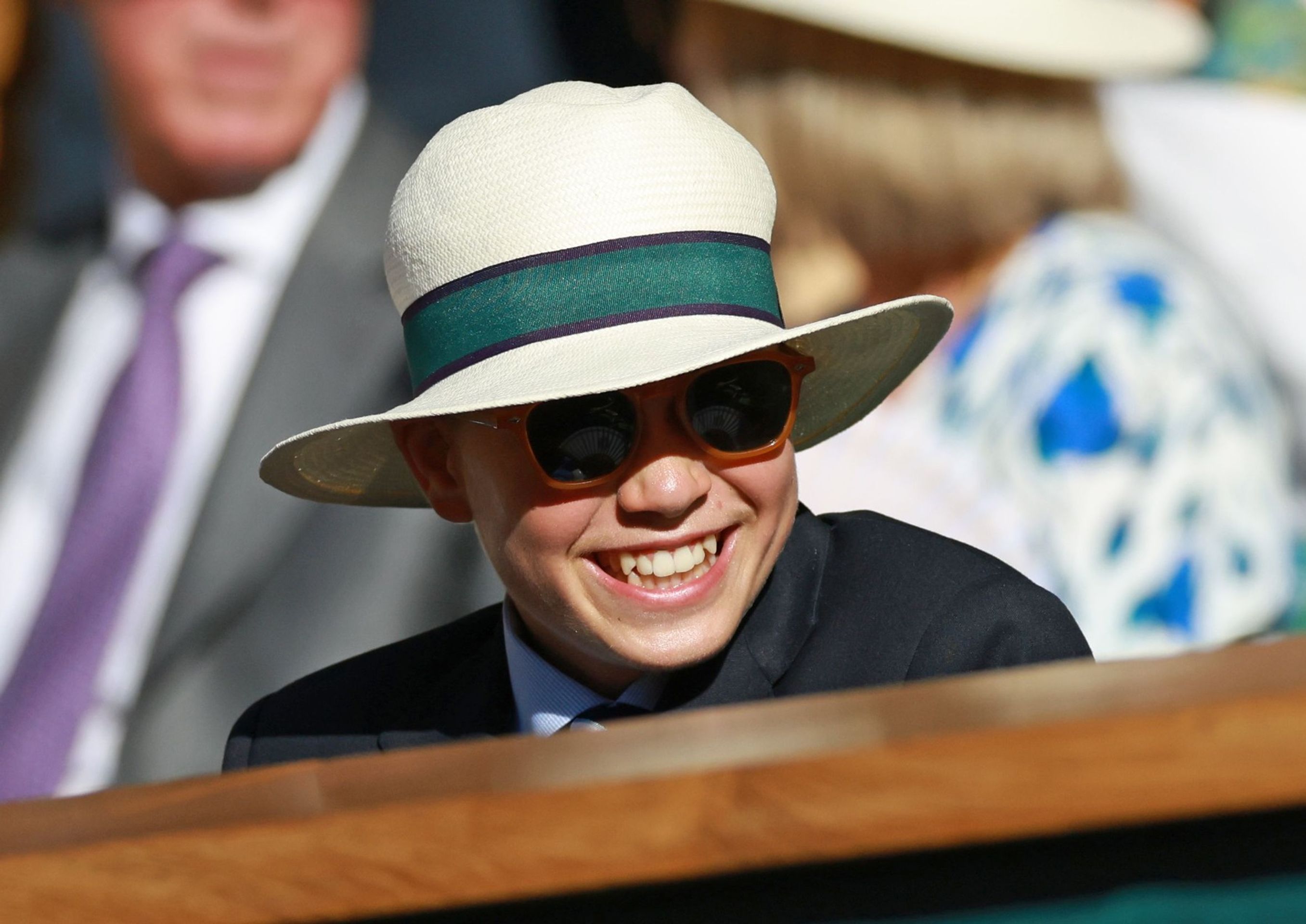 Princ George na Wimbledonu - Princ George a princezna Charlotte na Wimbledonu (4/5)