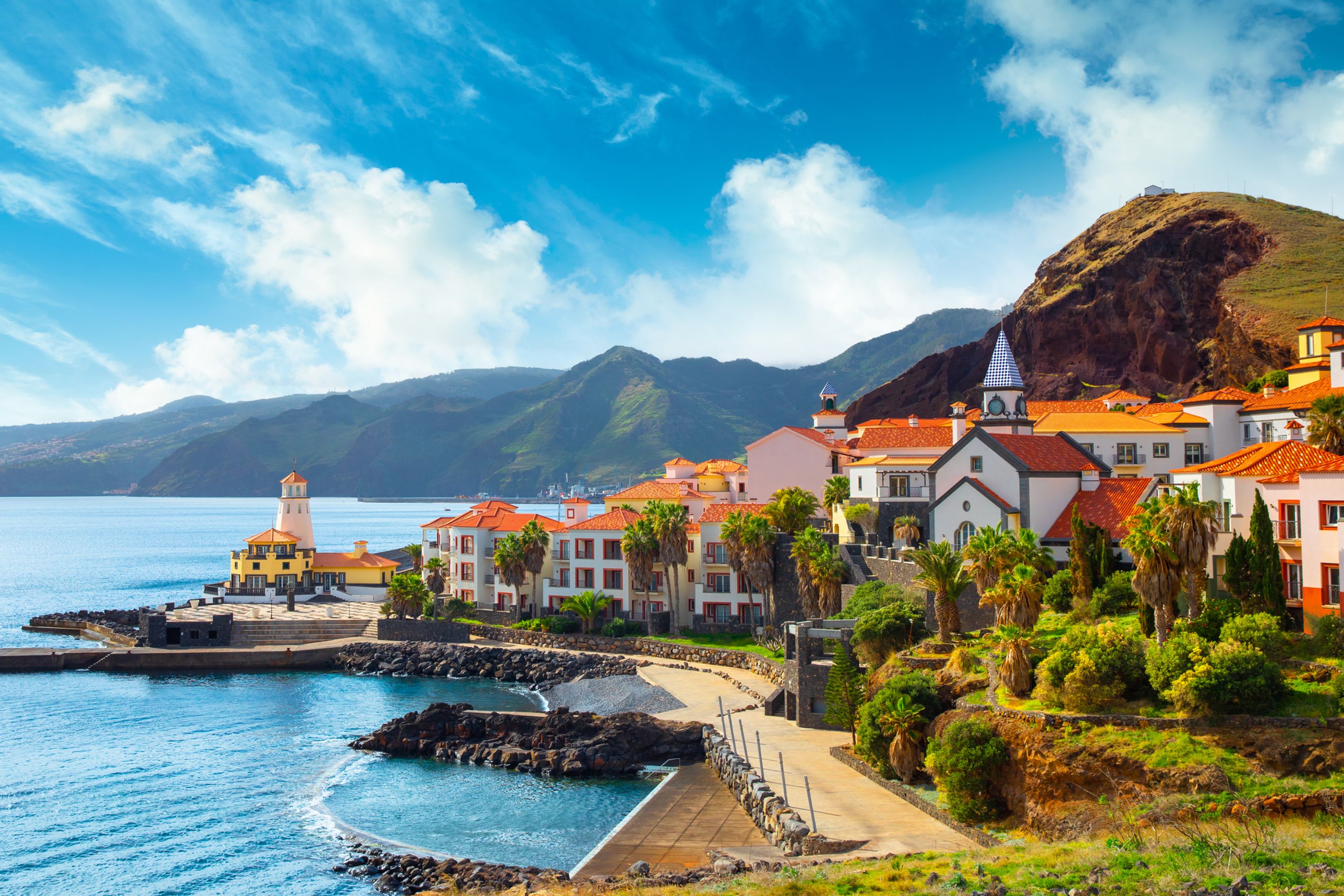 Vesnička Marina da Quinta Grande na ostrově Madeira, Portugalsko - Portugalsko (1/10)