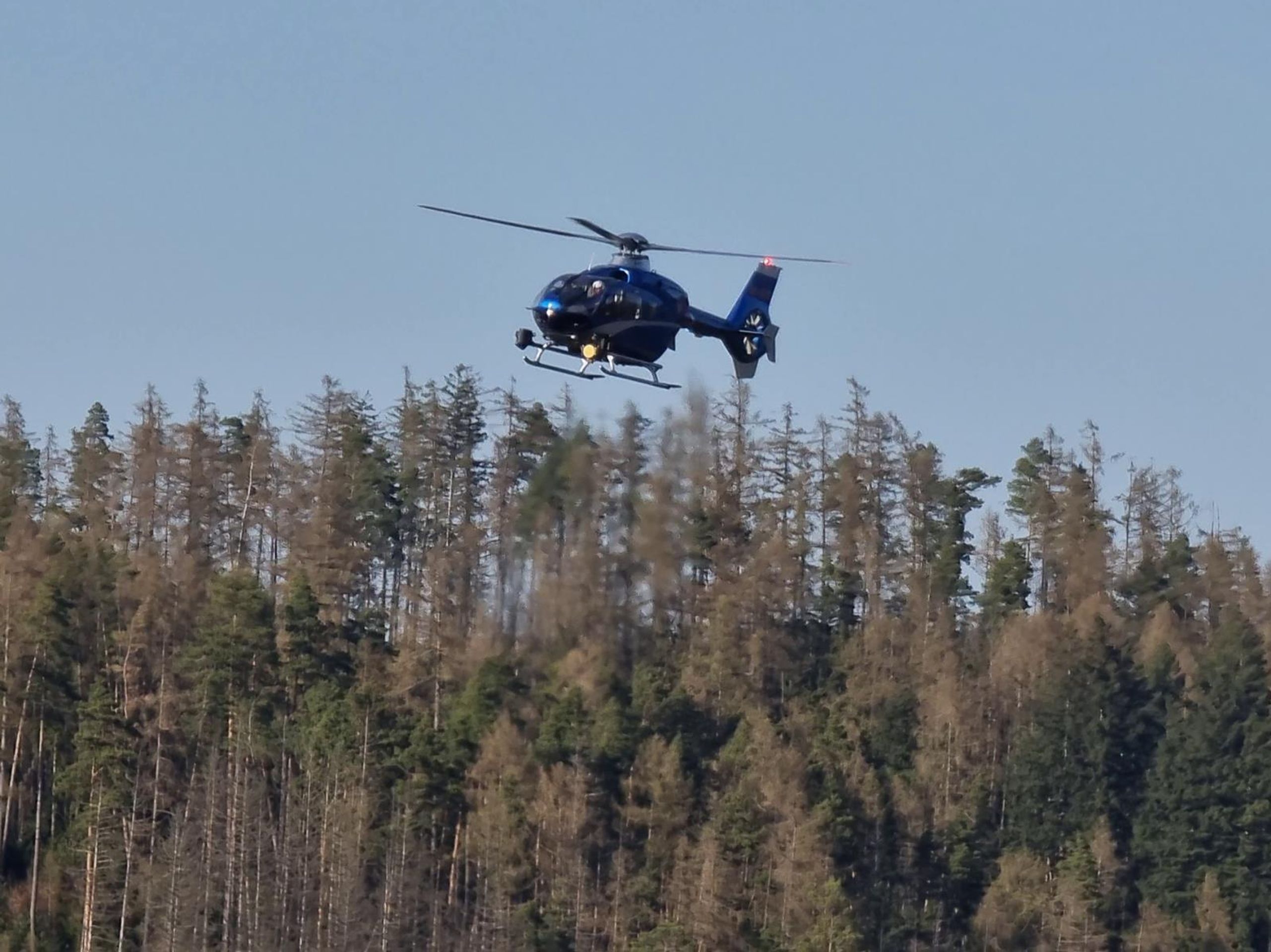 Policejní pátrání Svitávky - Dopadení podezřelého z dvojnásobné vraždy ve Svitávce (6/8)