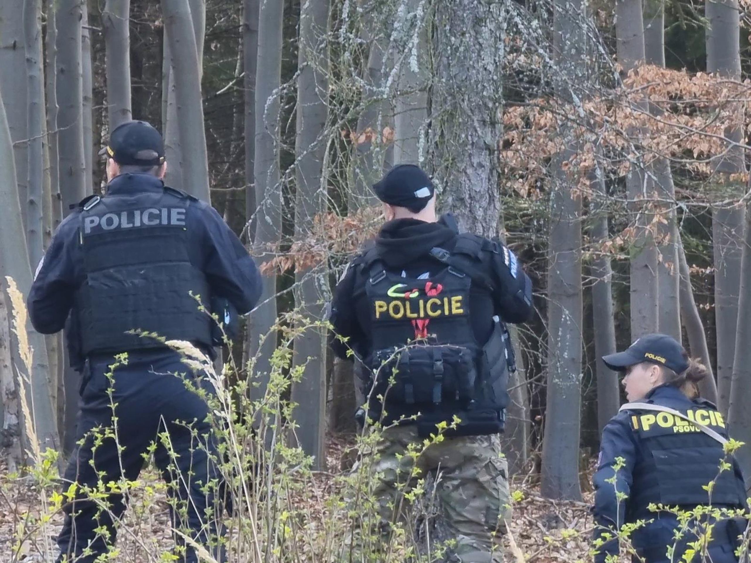 Policejní pátrání Svitávky - Dopadení podezřelého z dvojnásobné vraždy ve Svitávce (5/8)