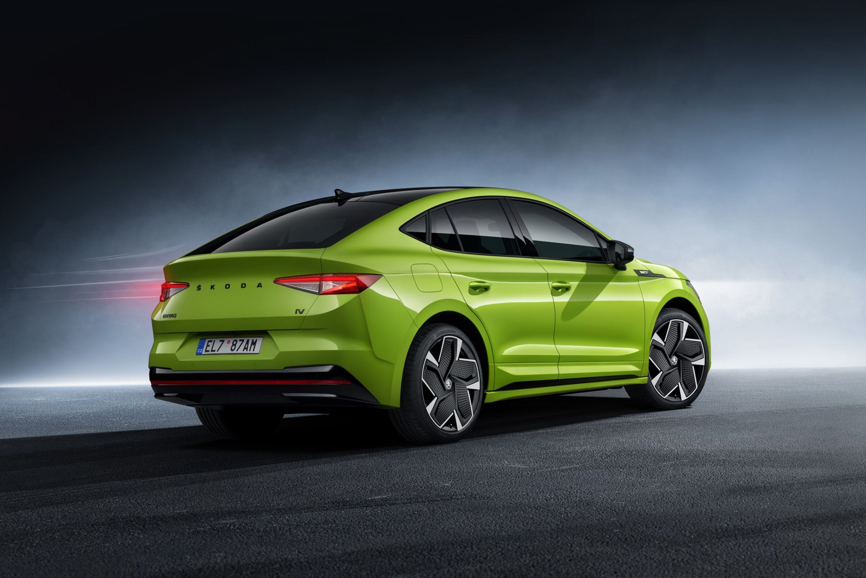 Škoda Enyaq Coupé RS iV - Elektromobil Škoda Enyaq Coupé ve sportovní verzi RS (1/16)