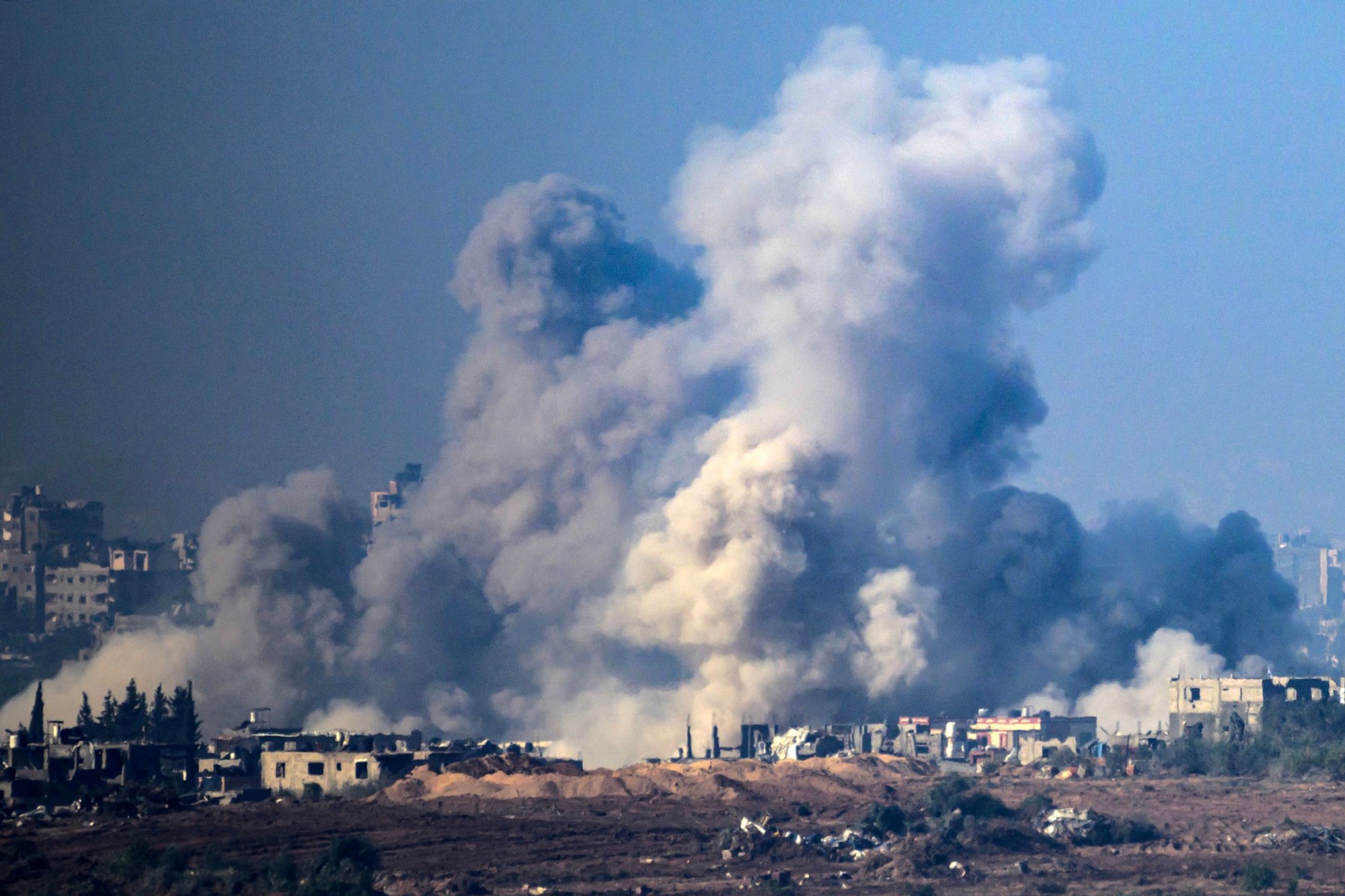 Izrael obnovil bojové operace, 1. 12. 2023 Gaza (3) - Válka v Izraeli (5/75)