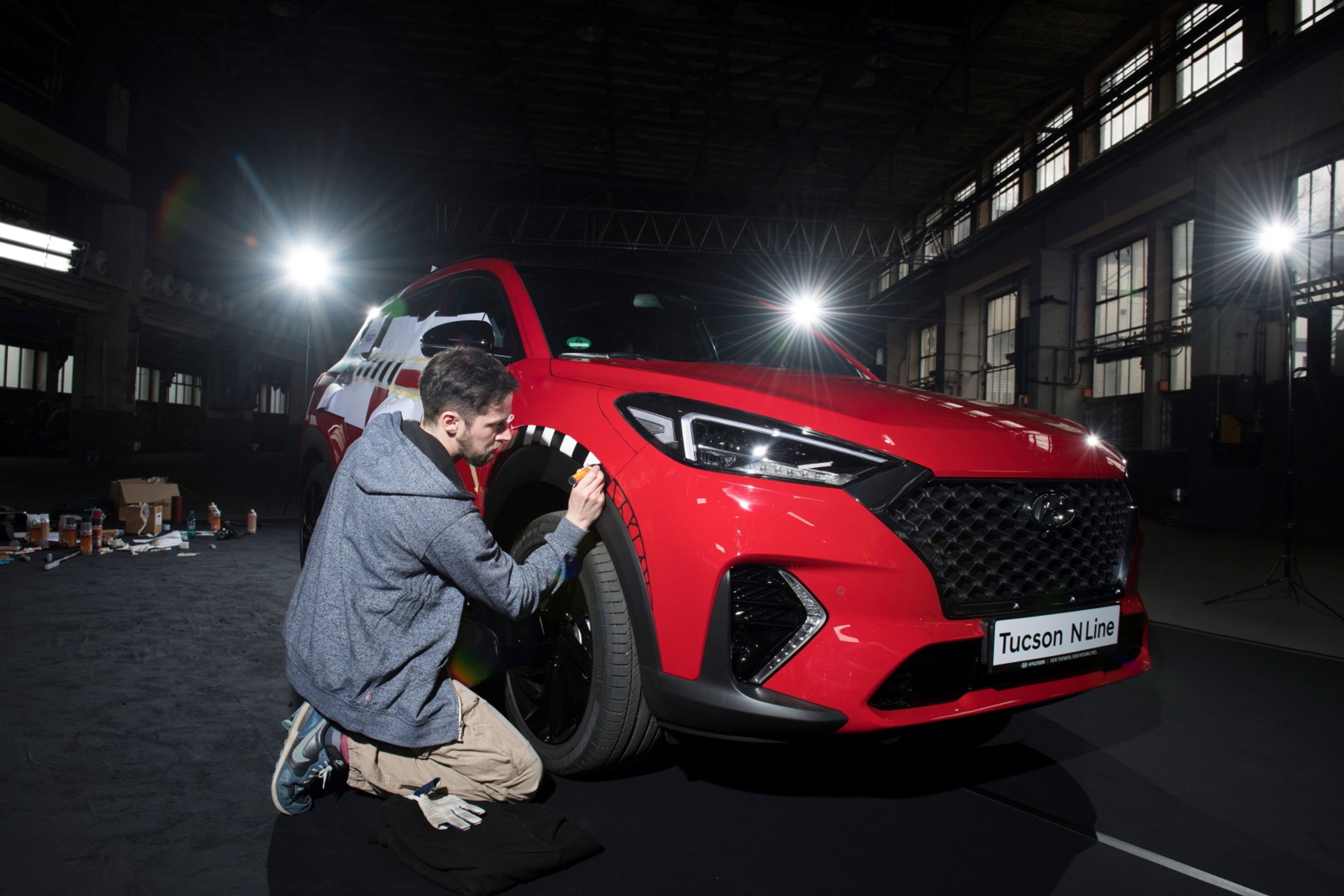 Hyundai Tucson N Line - 14 - Fotogalerie: Tucson N Line jako umělecké dílo (1/12)