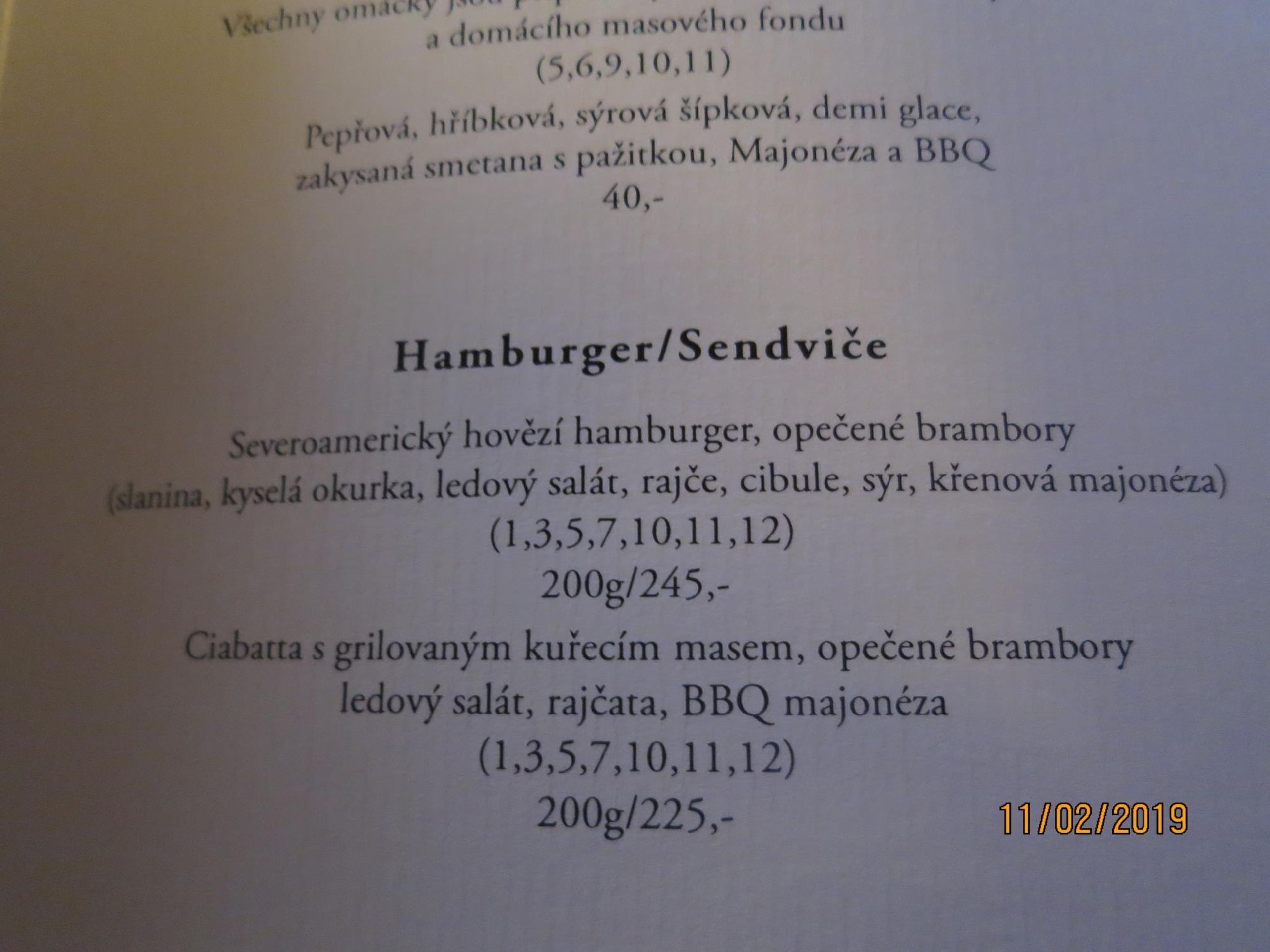Špatné uvedení původu hovězího masa v restauraci - 4 - GALERIE: Špatné uvedení původu hovězího masa v restauraci (4/5)