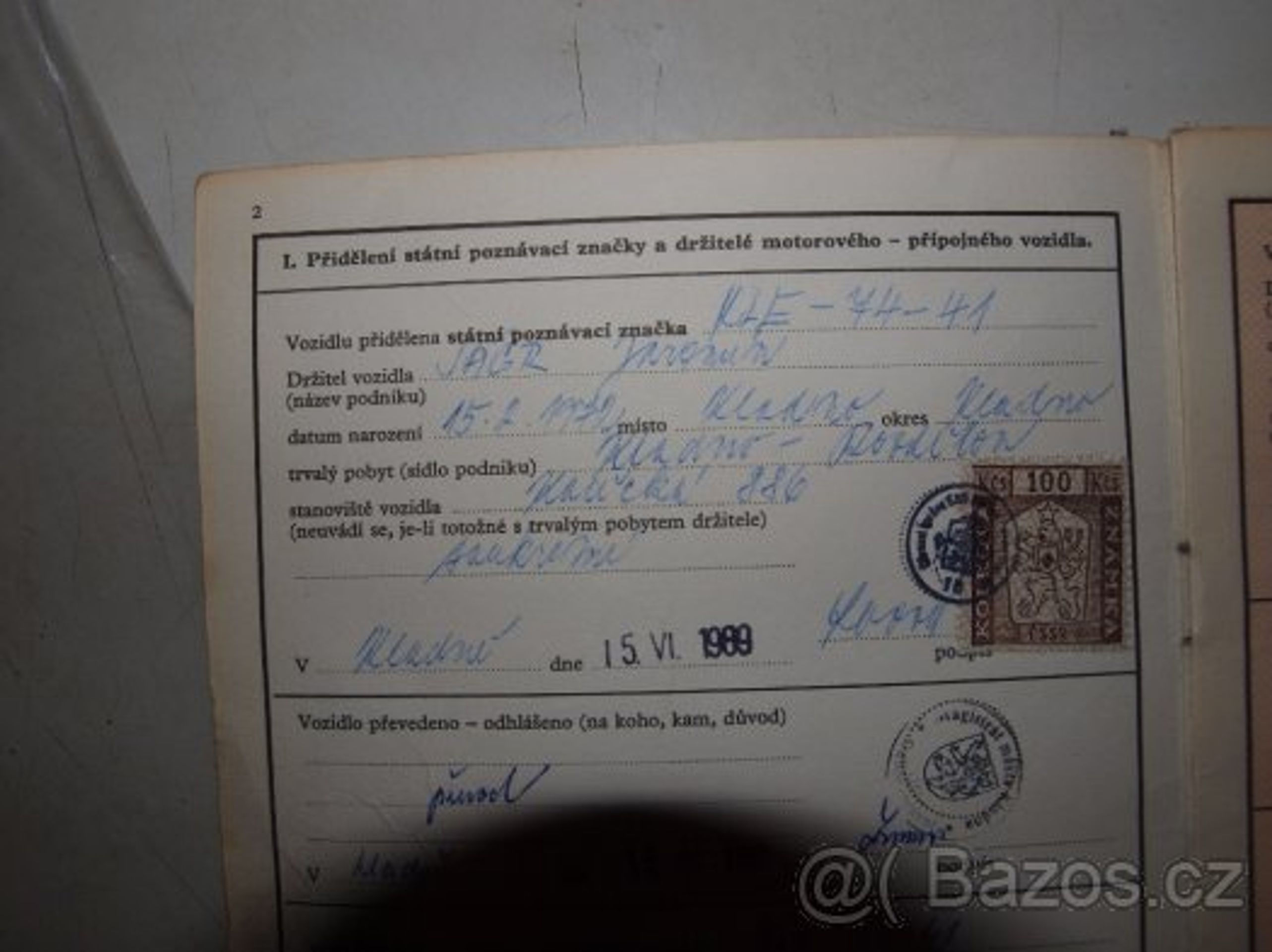 Jaromír Jágr - první auto - První auto Jaromíra Jágra na prodej (2/3)