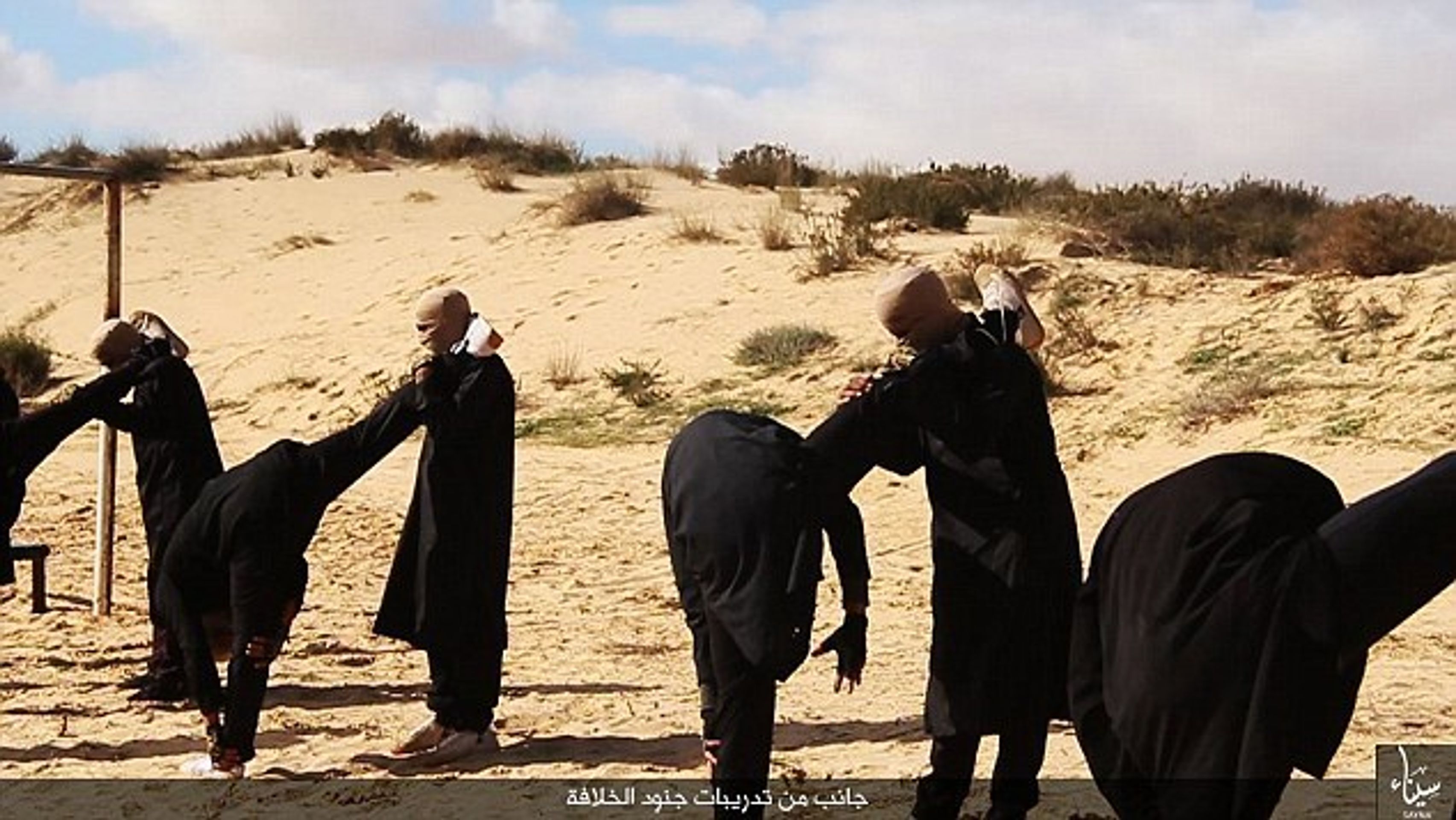 Výcvikový tábor ISIS v Egyptě na Sinajském poloostrově - 5 - GALERIE: Výcvikový tábor ISIS na Sinajském poloostrově (4/8)