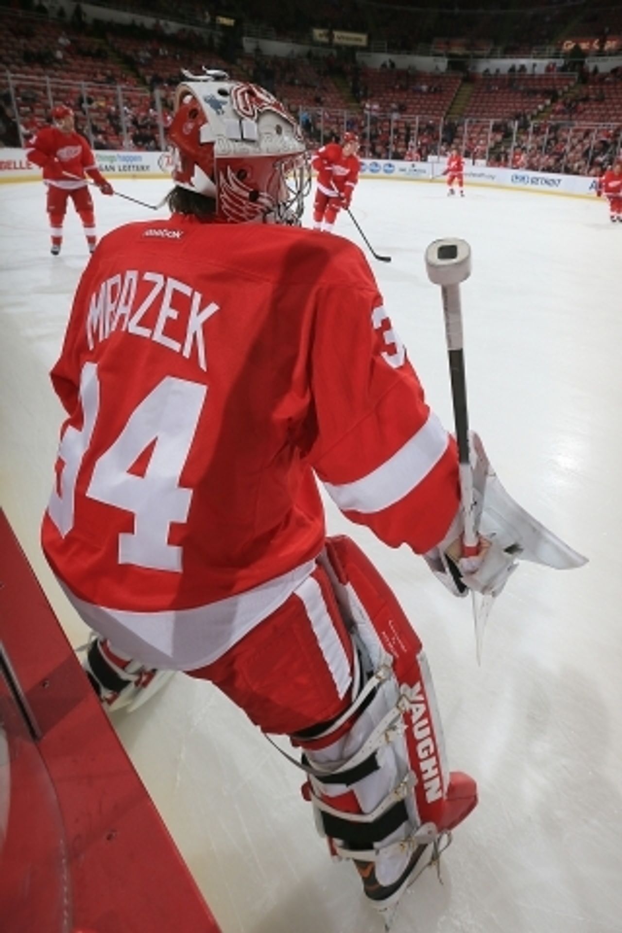 Petr Mrázek, nová opora Detroitu - 2 - GALERIE: Petr Mrázek - nová česká superstar v NHL? (2/12)