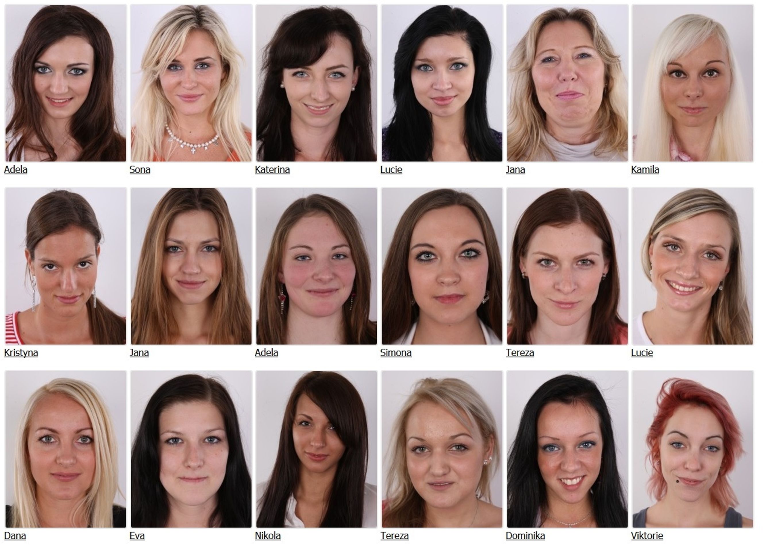 Casting - 5 - ------nedávat-----GALERIE: Dívky z castigů (17/21)