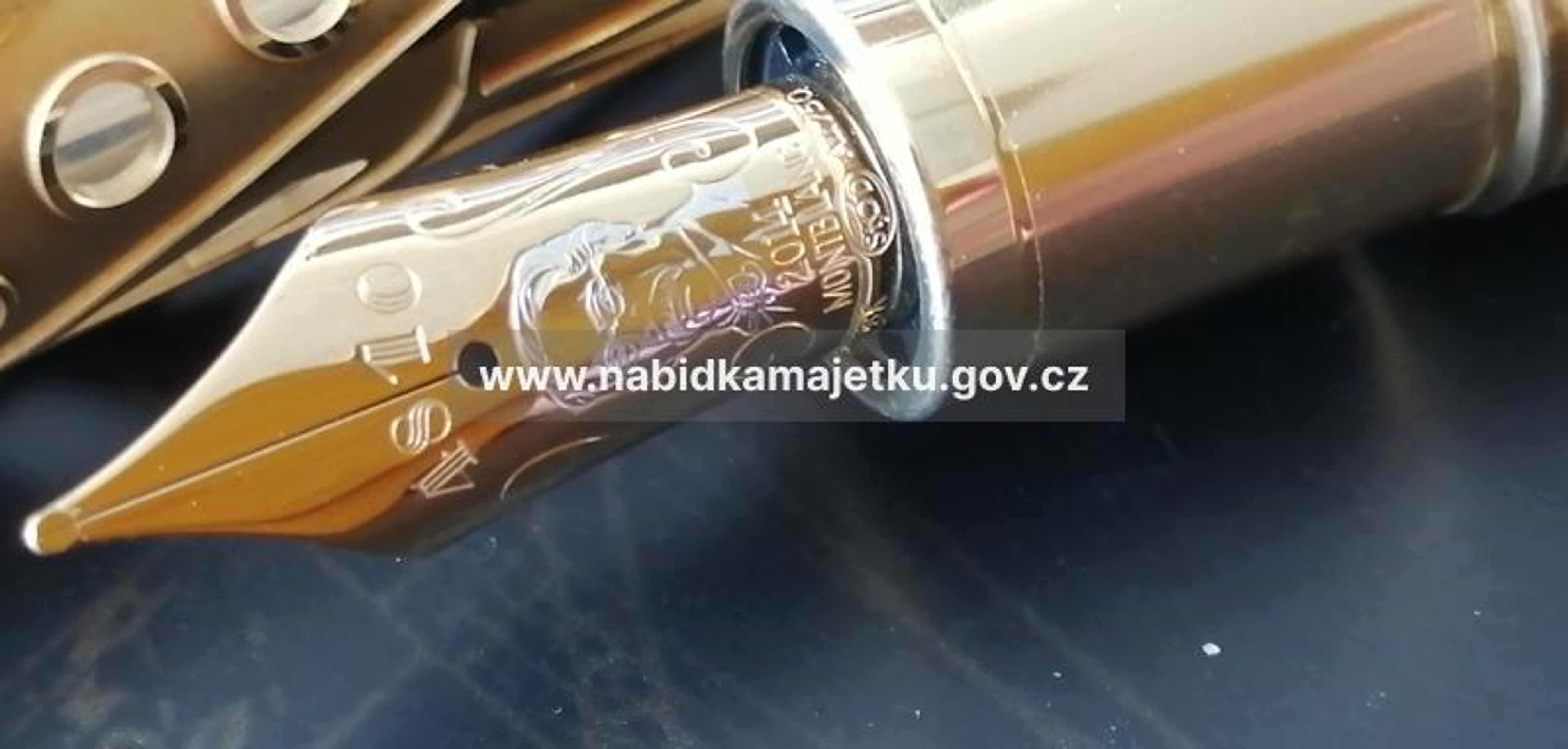 Luxusní pero Montblanc (1) - Majetek nabízený státem (1/25)