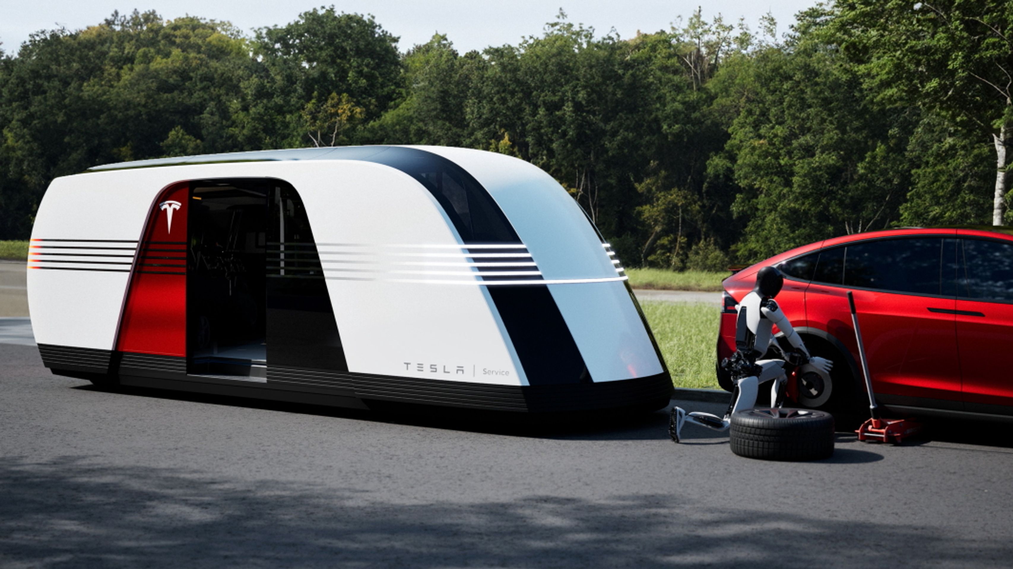 Tesla Robovan - Tesla Robovan (9/11)