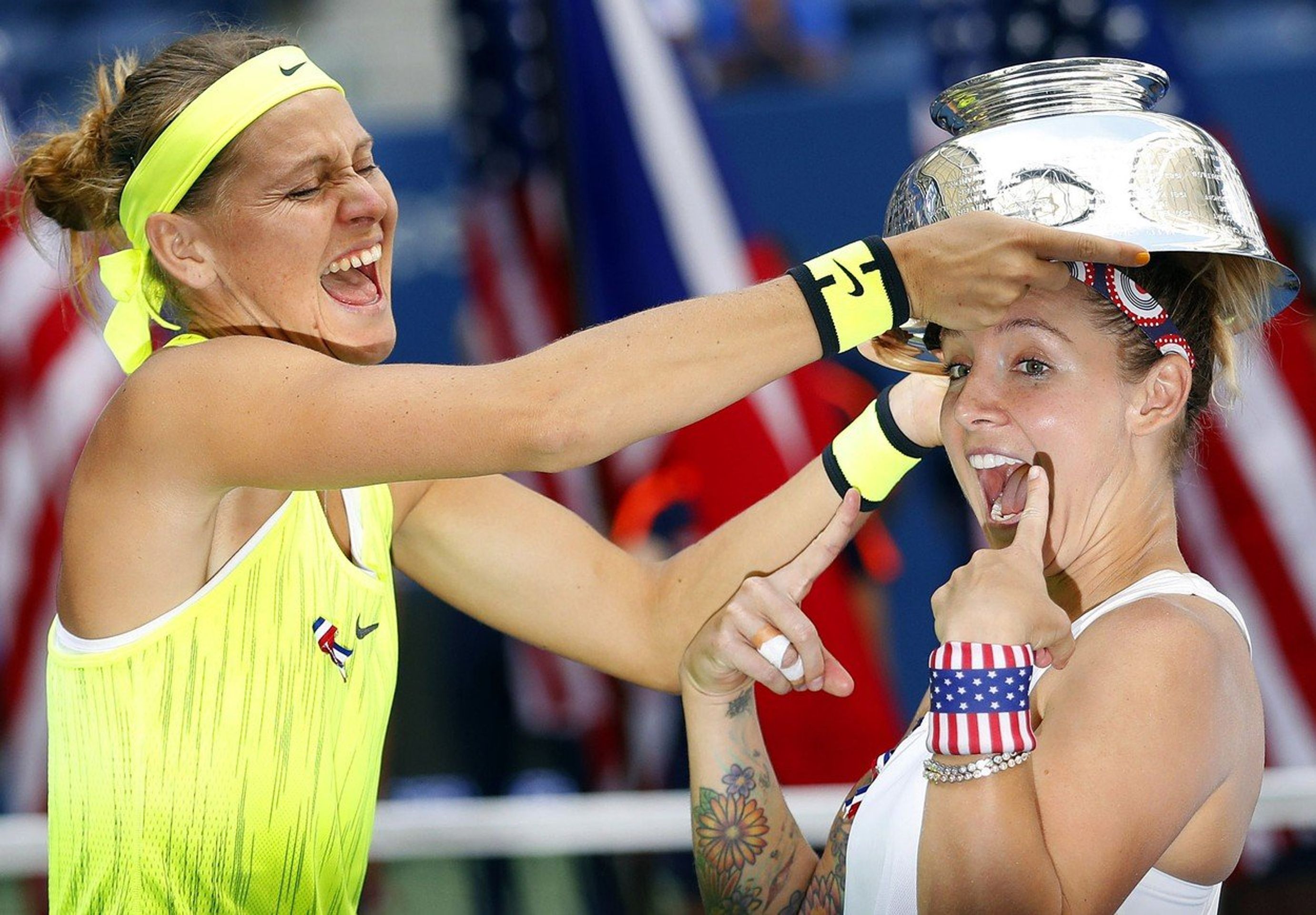 Lucie Šafářová a Bethanie Mattek- Sandsová - GALERIE: Úspěchy Lucie Šafářové (4/5)