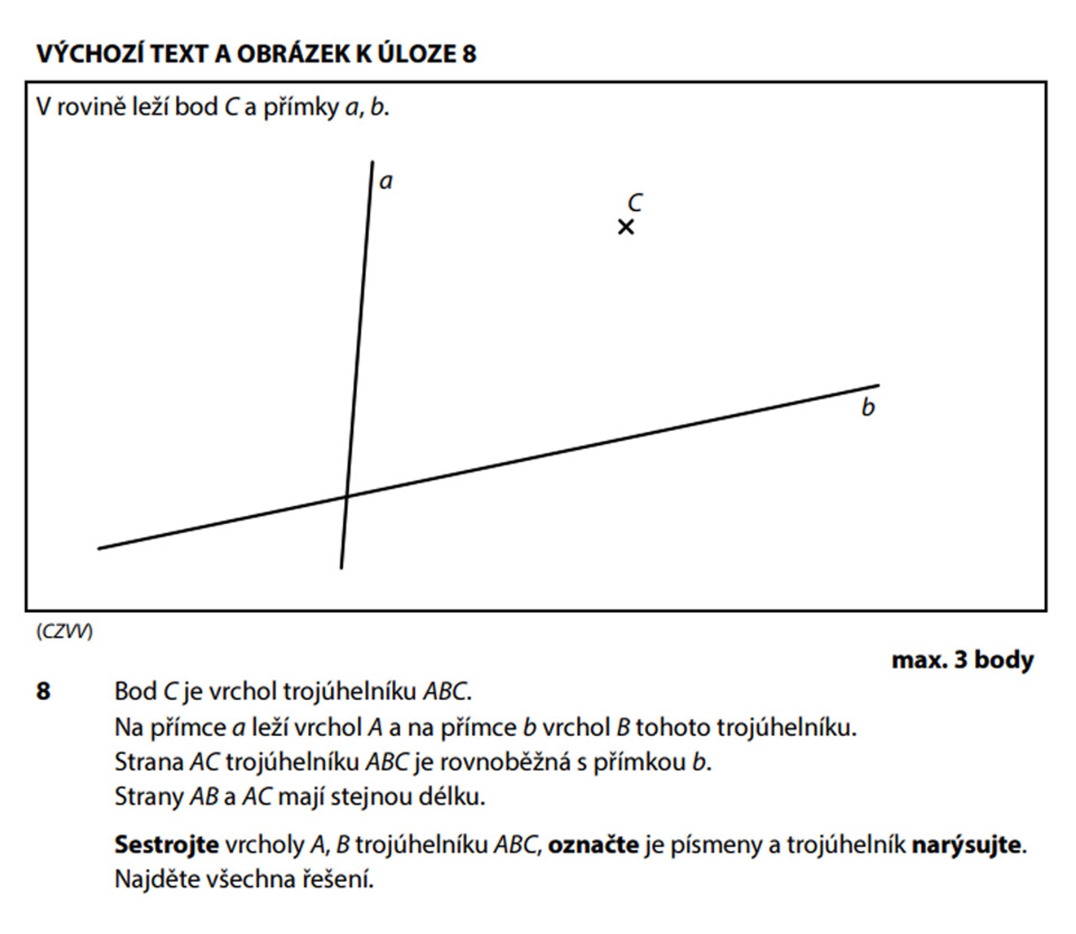 M-3 - Přijímací zkoušky na víceletá gymnázia z Matematiky (3/5)