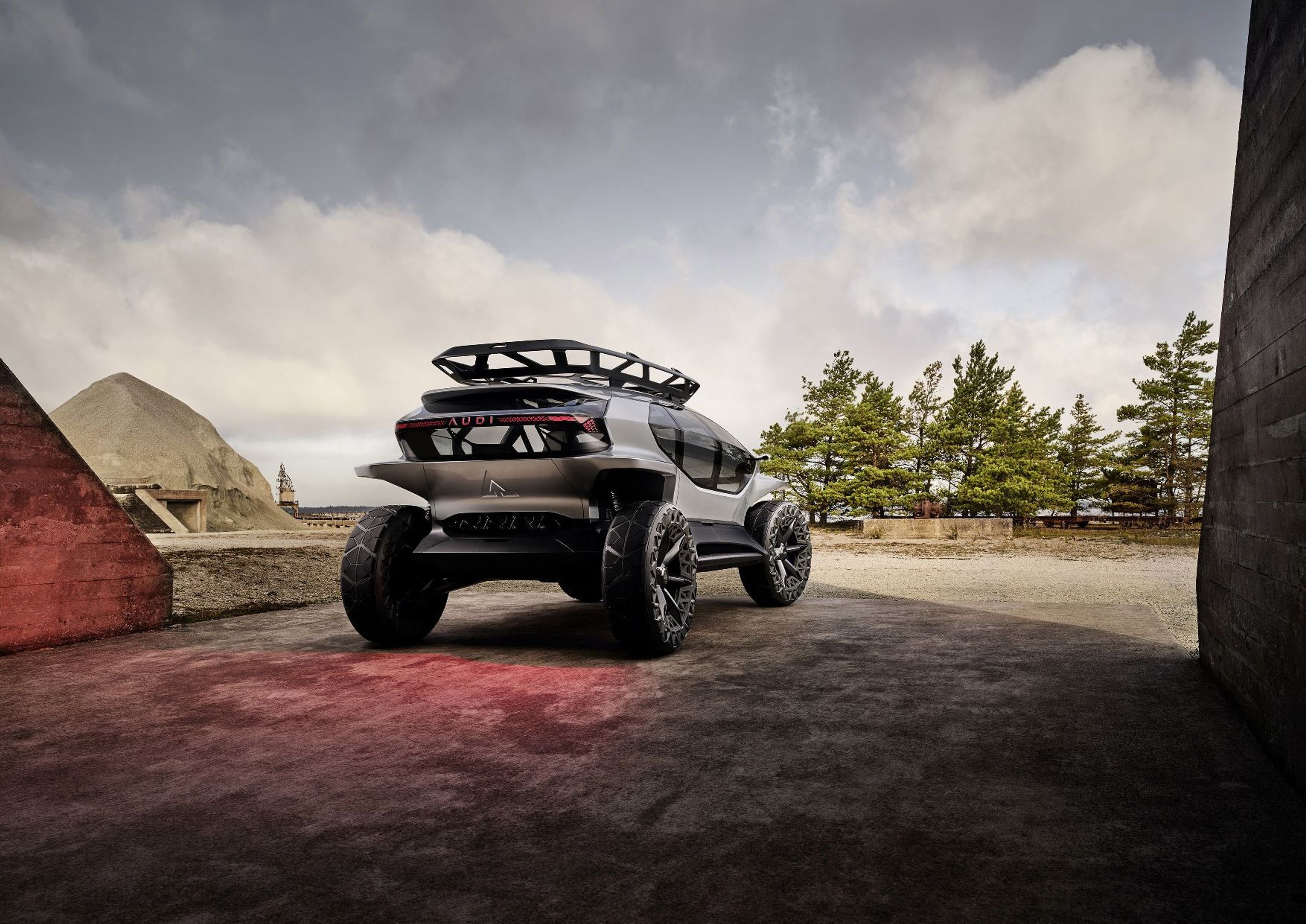 Audi AI:TRAIL quattro - 29 - Fotogalerie: Úžasné vozítko do terénu Audi AI:TRAIL (3/22)