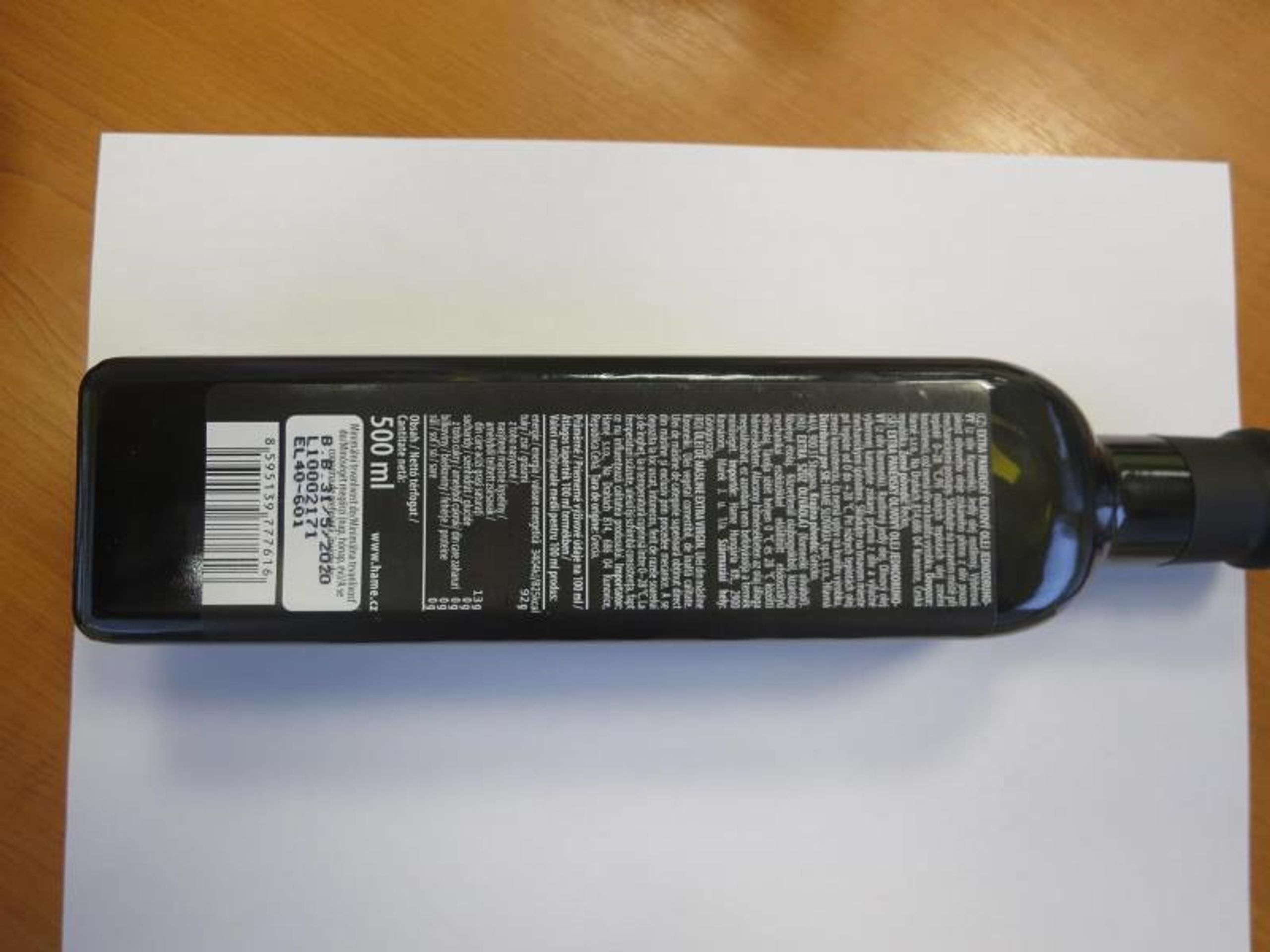 Kontroly olivových olejů - EXTRA PANENSKÝ OLIVOVÝ OLEJ JEDNODRUHOVÝ - GALERIE: Kontroly olivových olejů (1/18)