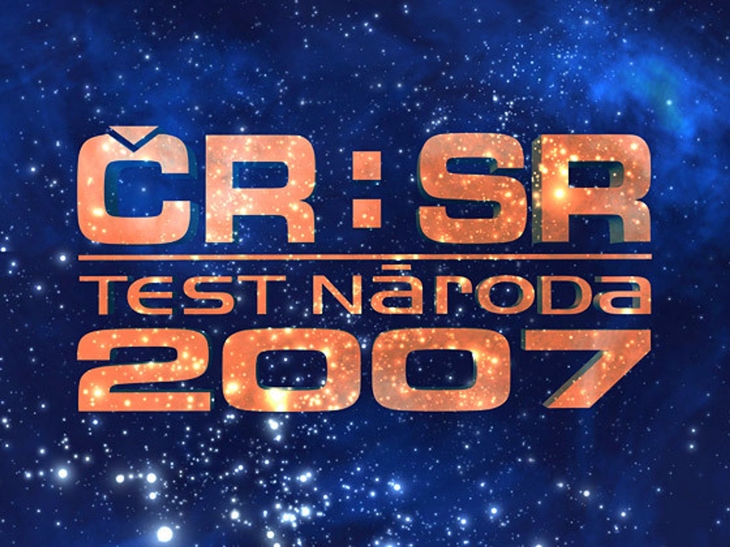 Test národa 2007 - logo - VIDEO - Test národa 2007: Pohled do zákulisí (5/6)