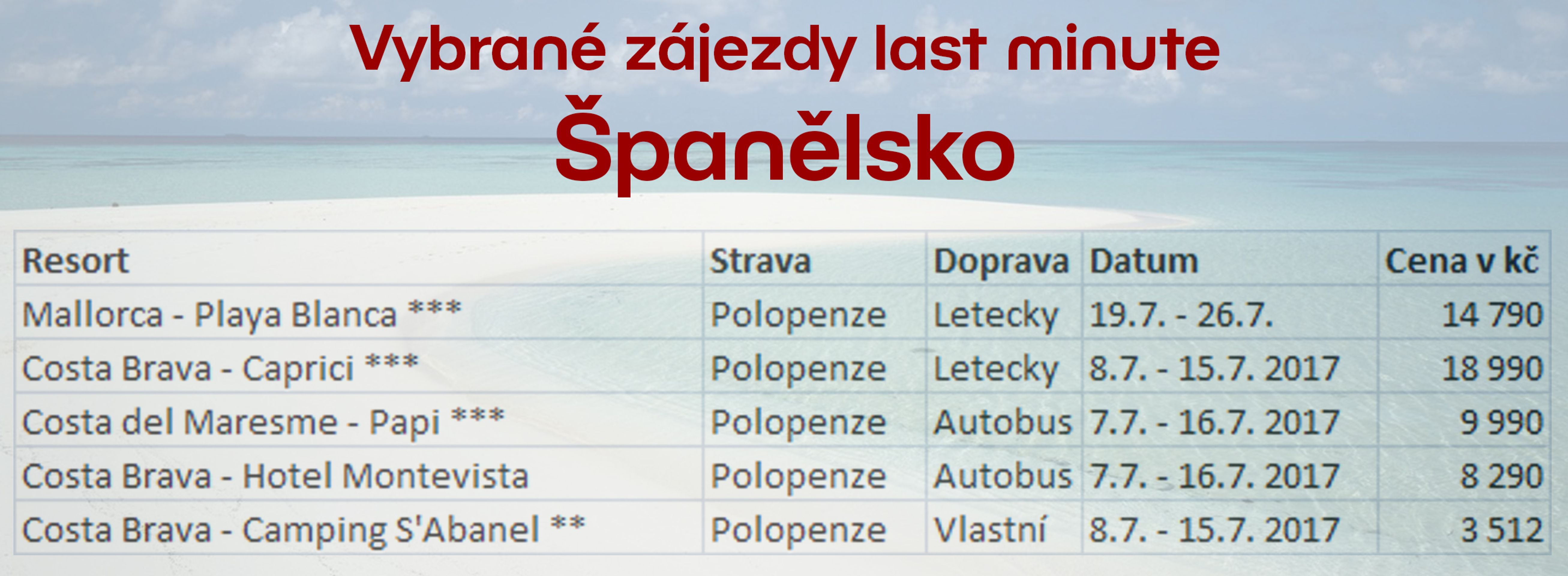 Výběr last minute zájezdů - Španělsko - GALERIE: Výběr last minute zájezdů (3/7)