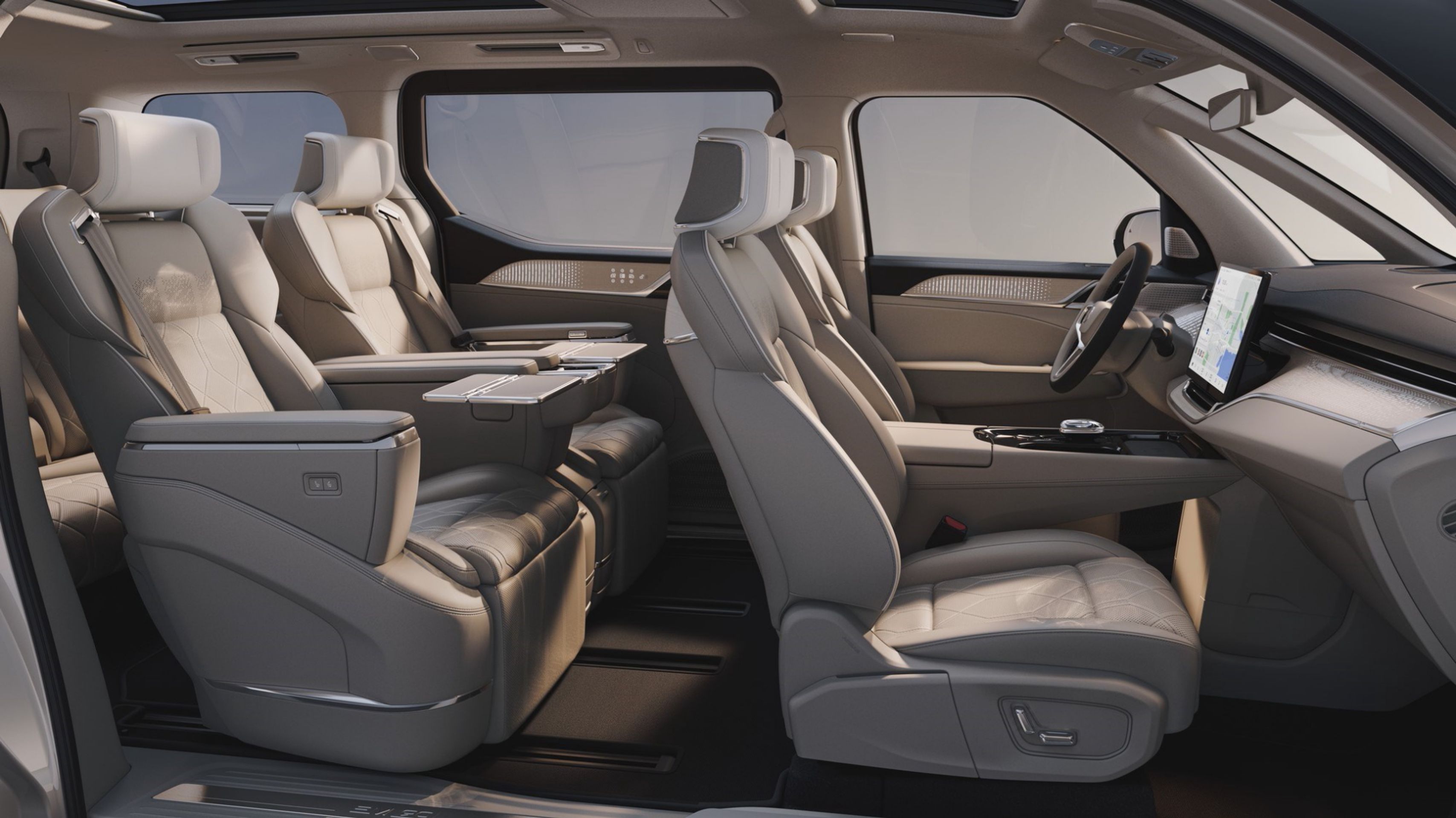 Volvo EM90 - Volvo EM90: Obývací pokoj na kolech (3/26)