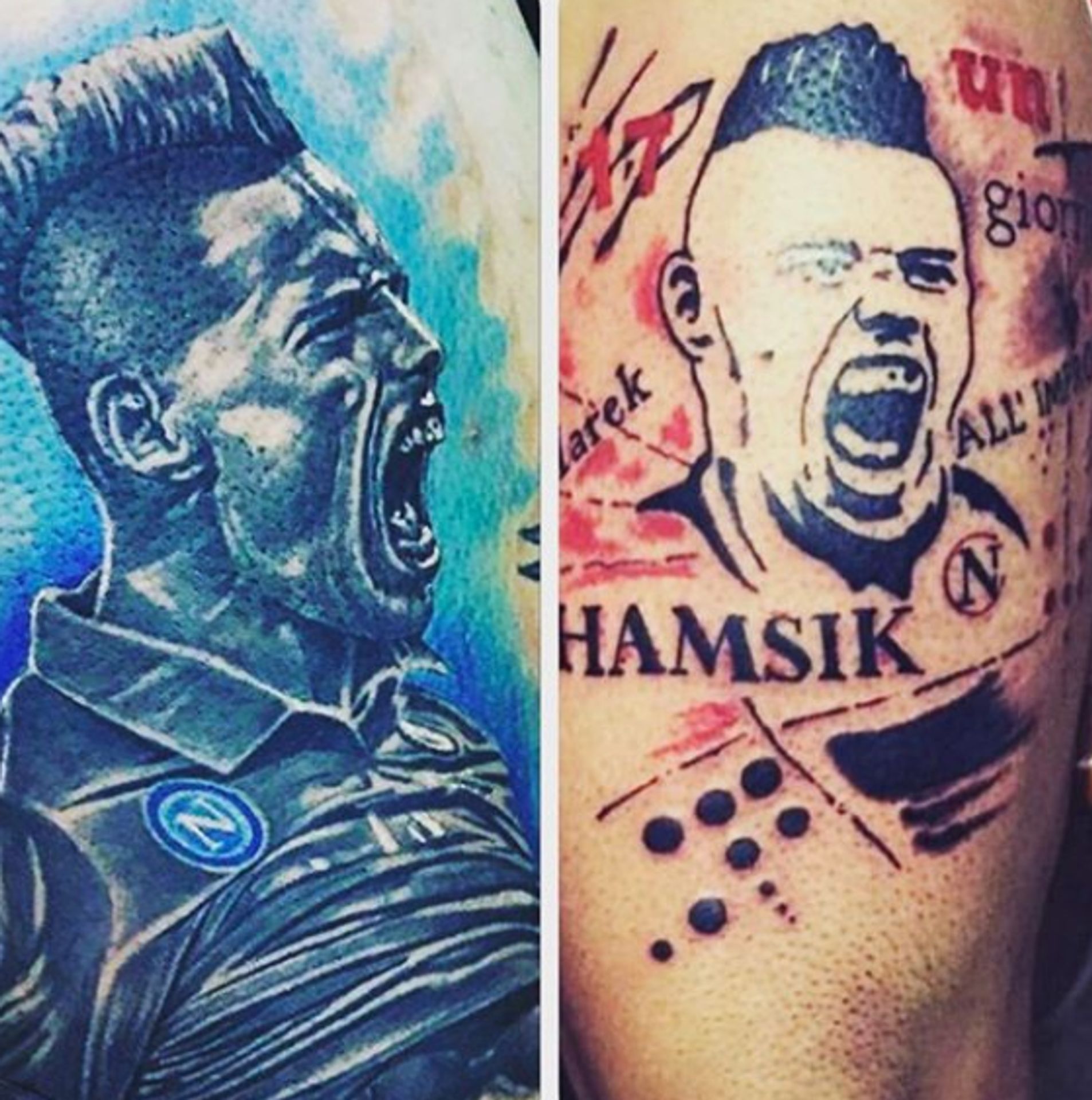 Fanoušci si nechávají tetovat Hamšíkovu podobiznu - GALERIE: Tetování Marka Hamšíka (5/5)
