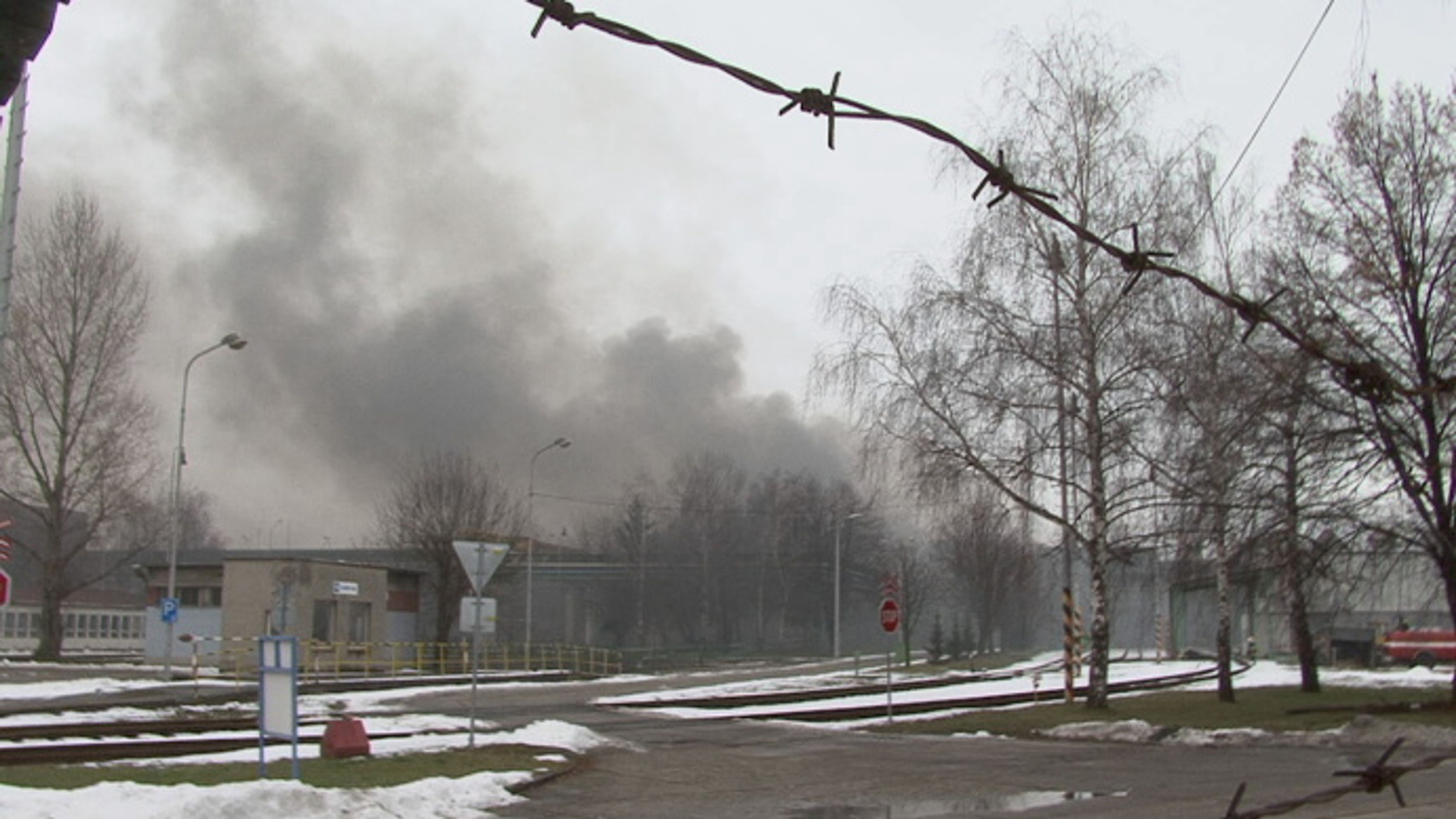 Požár v prostějovských železárnách - 5 - GALERIE: Požár v prostějovských železárnách (1/6)