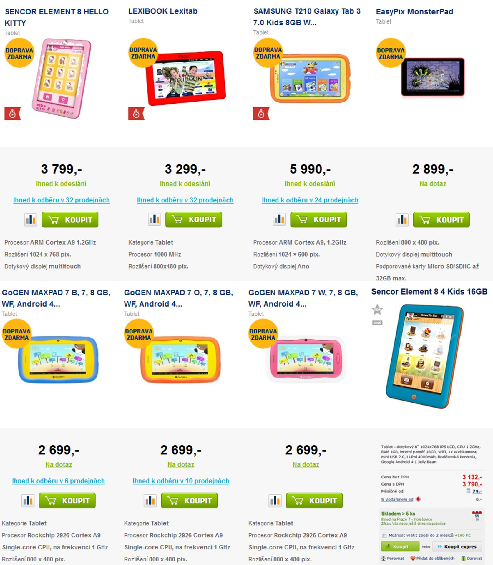 Tablety pro děti - Tablety pro děti (1/9)
