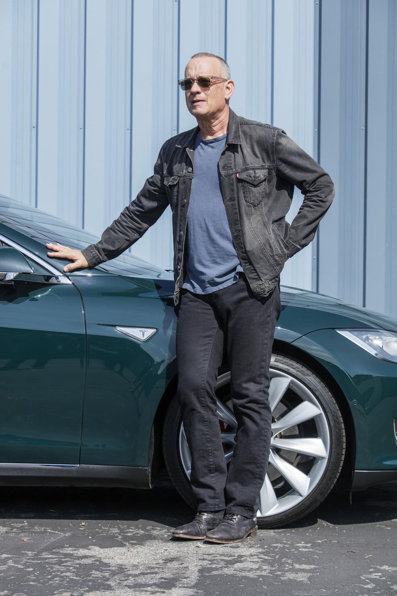 Tesla Model S Toma Hankse - 16 - Fotogalerie: Tesla Model S, kterou jezdil Tom Hanks po Kalifornii (4/6)