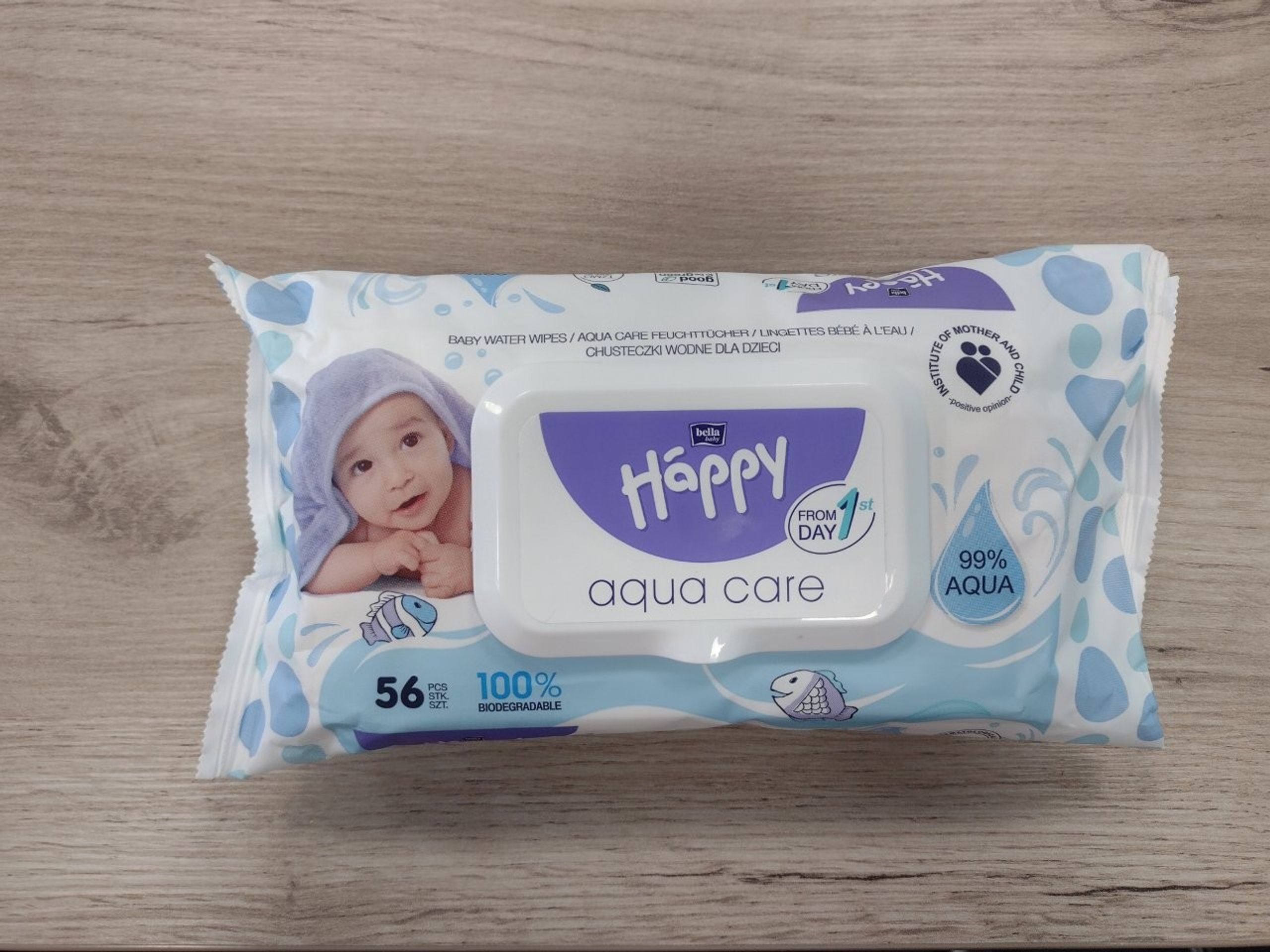 Dětské ubrousky Bella Happy Aqua Care - Dětské ubrousky Bella Happy Aqua Care (1/4)