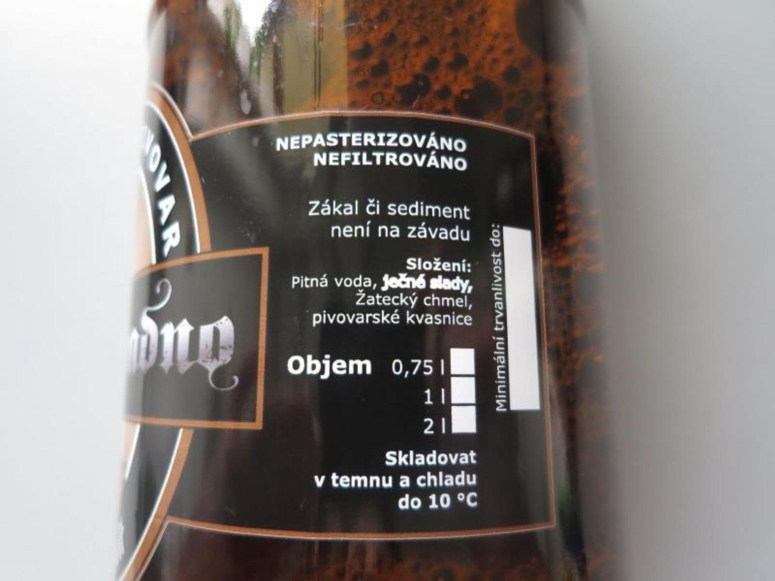 Starokladno Černý havíř - Inspekce upozorňuje na nedostatky starokladenského piva (3/6)