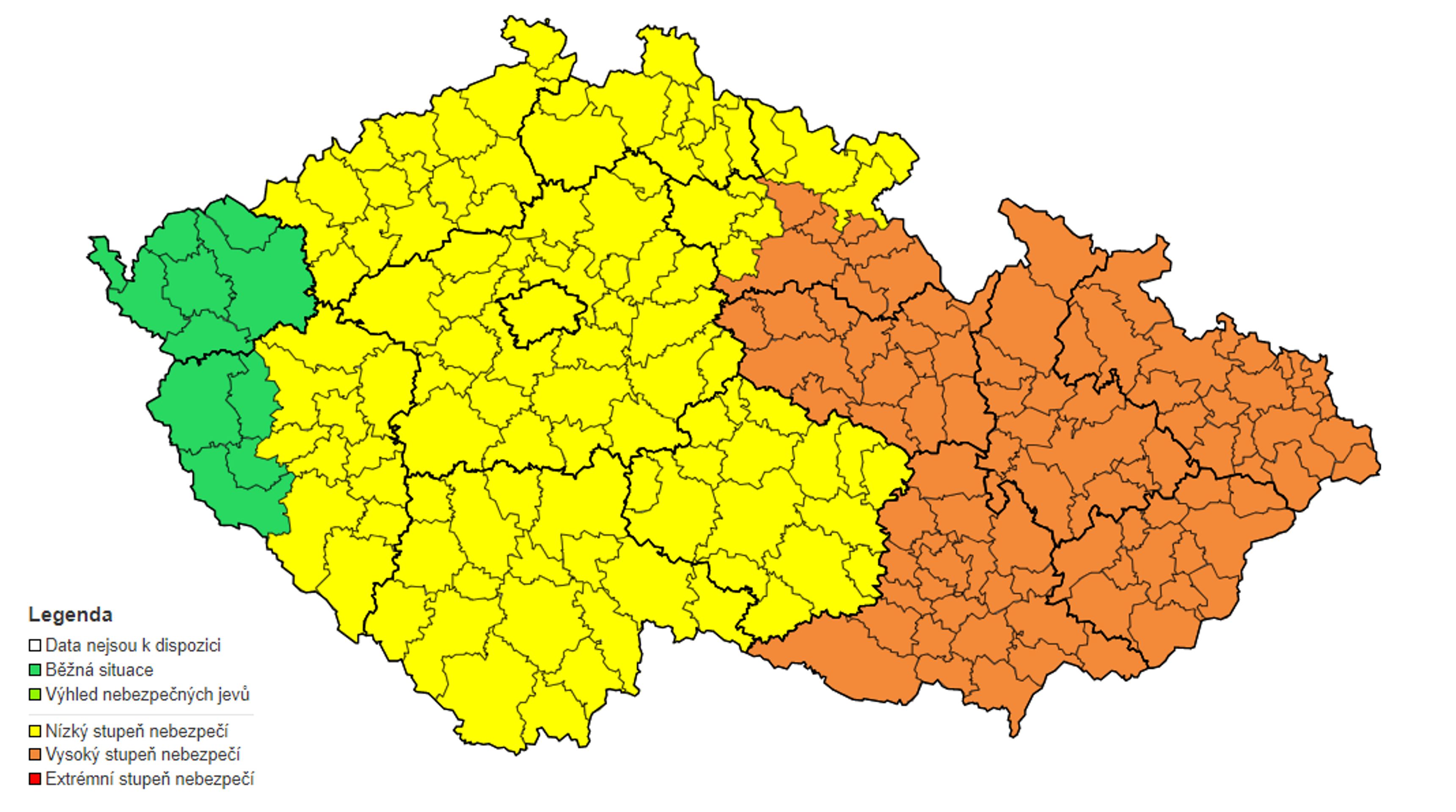 Výstraha před vysokými teplotami - Výstraha před vysokými teplotami (3/3)