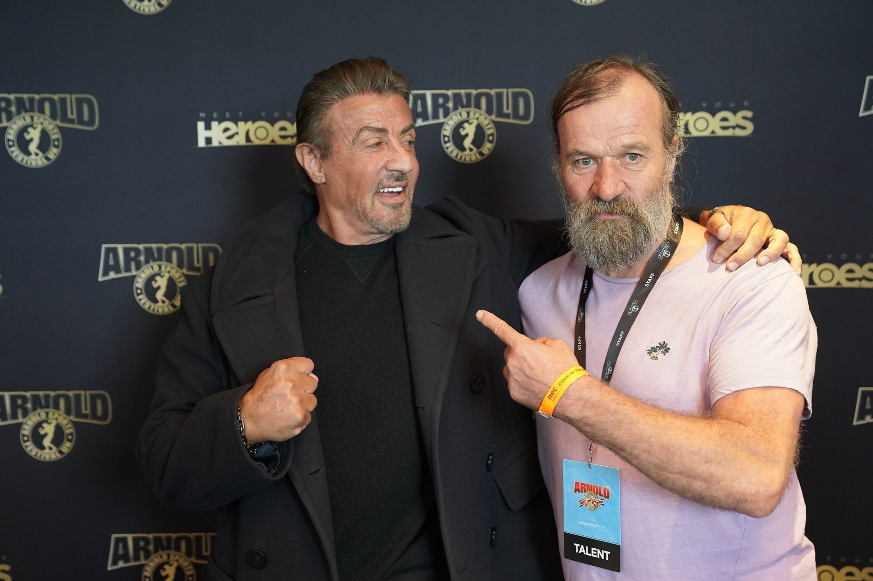 Sylvester Stallone a Wim Hof, 4. 10. 2021 - Wim Hof (3/5)