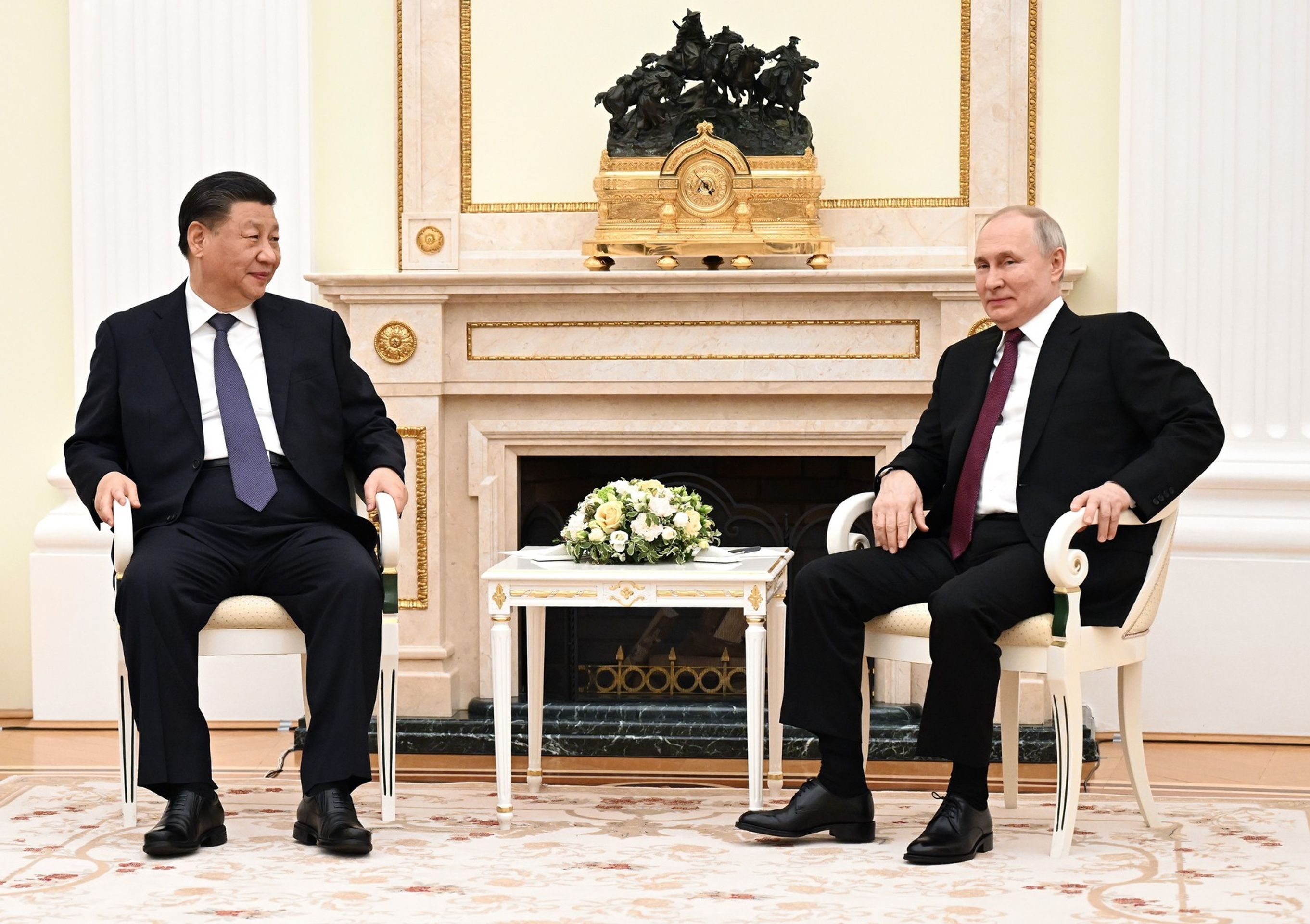 Vladimir Putin Si Ťin-pching - Prezident Si Ťin-pching navštívil Moskvu (6/11)