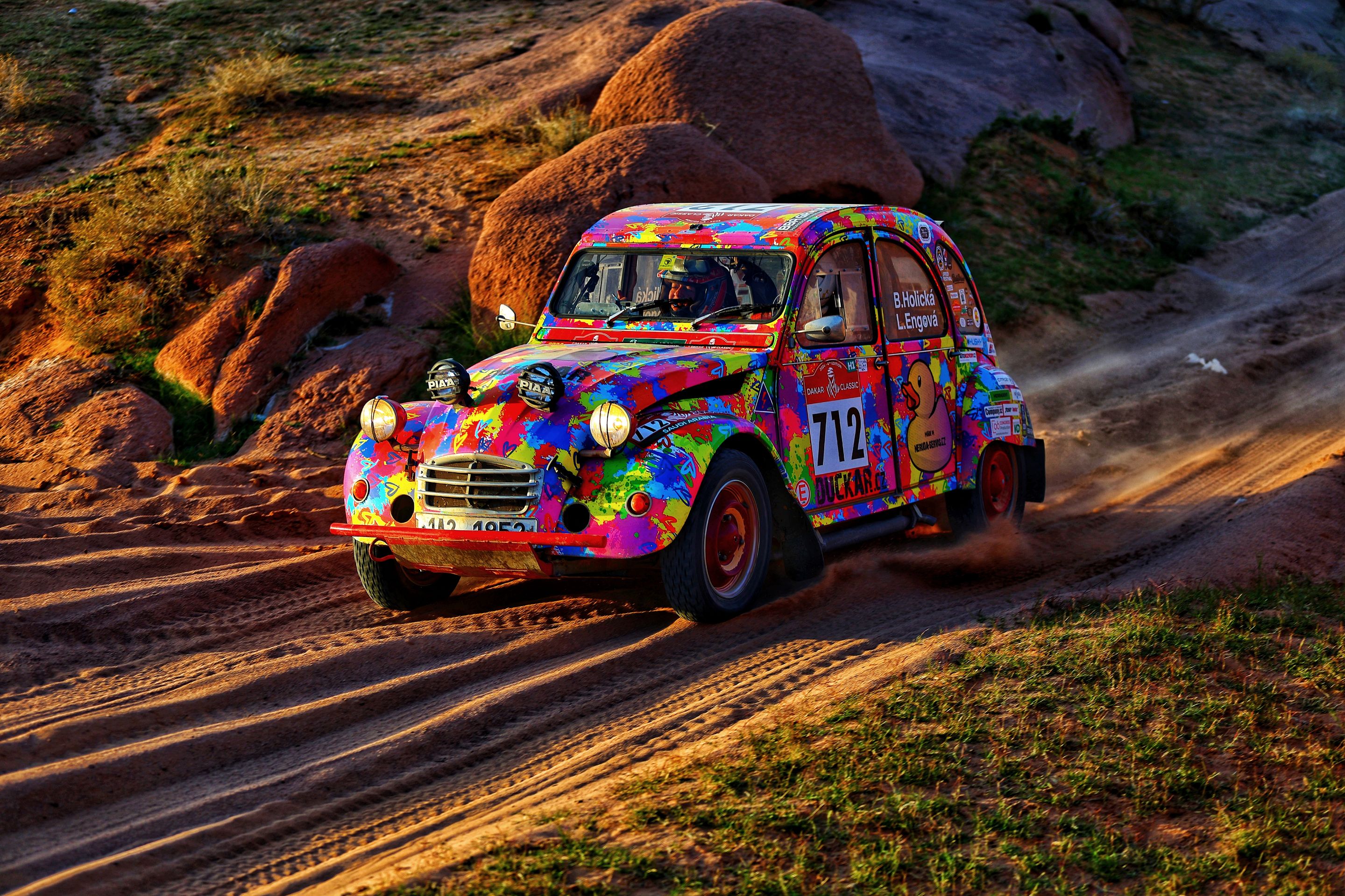 Citroën 2CV na Dakaru - Unikátní Citroën 2CV opět míří na Dakar (5/10)