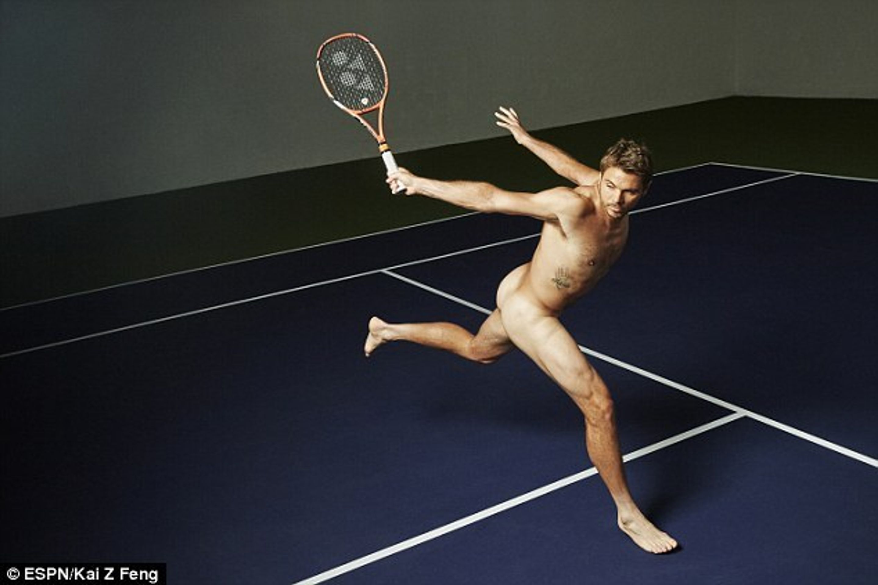Wawrinka - 3 - Galerie: Kteří sportovci a sportovkyně se nechali fotit nazí? (1/9)