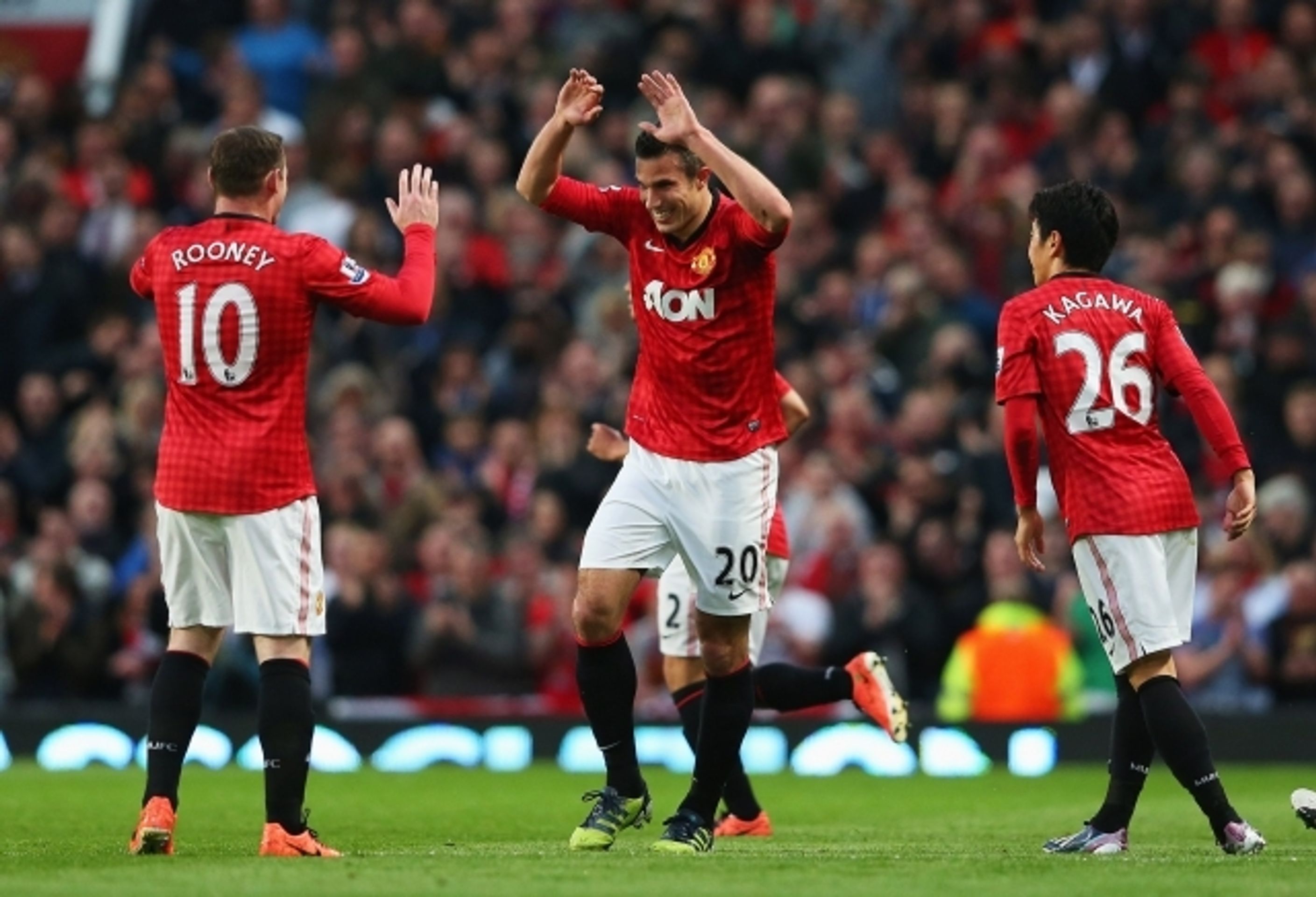 Manchester United slaví titul - 9 - GALERIE: Manchester United slaví 20. titul (4/10)