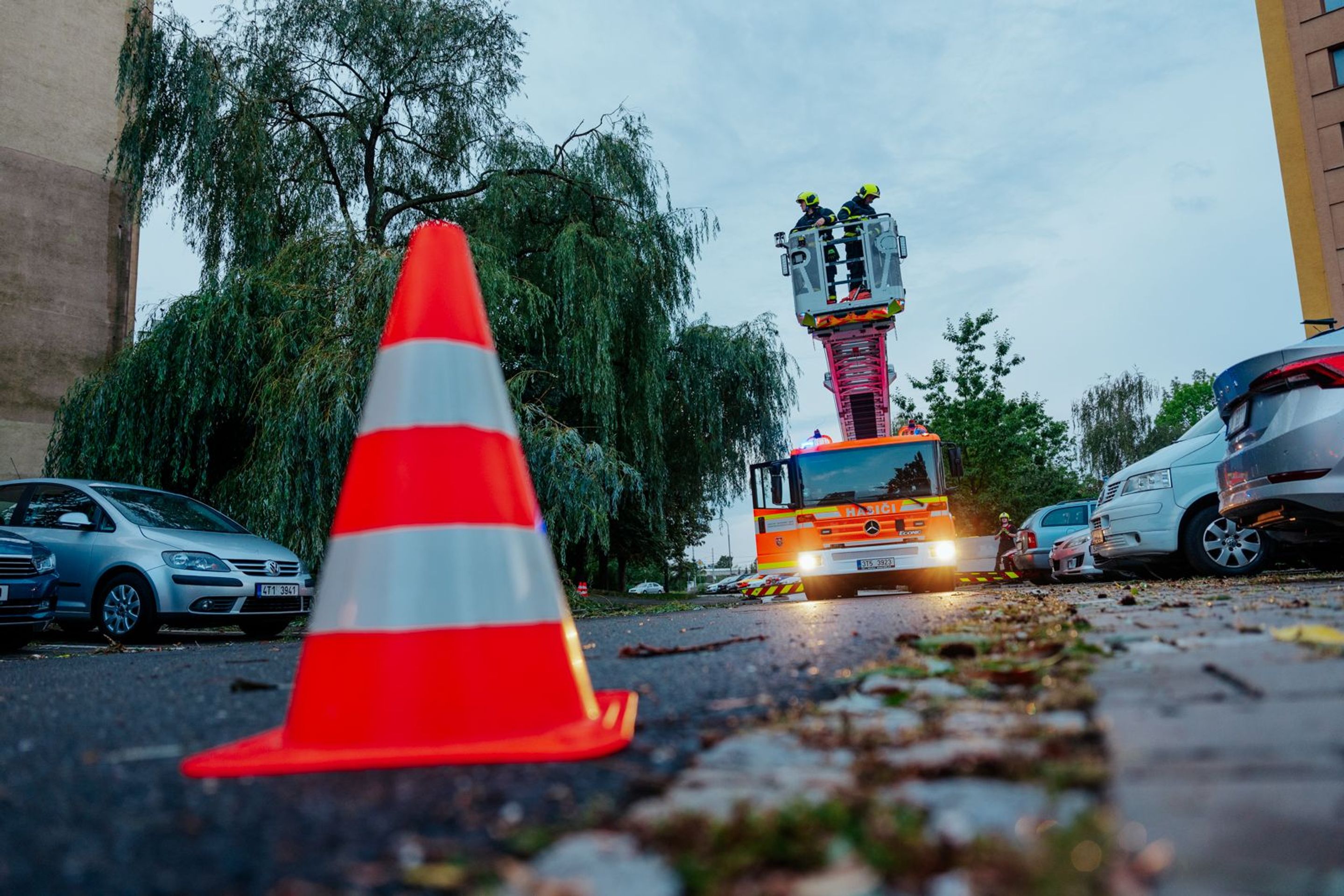 Likvidace následků bouřek v Moravskoslezském kraji - Následky bouřek (4/10)
