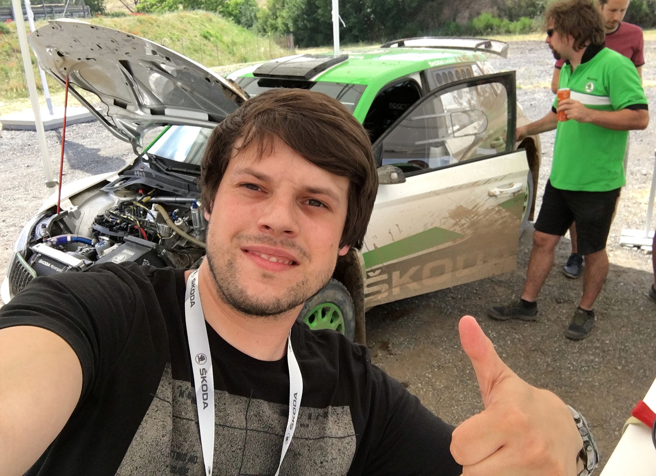 Redaktora TN.cz svezl závodník rallye - 4 - GALERIE: Redaktora TN.cz svezl závodník rallye (7/7)